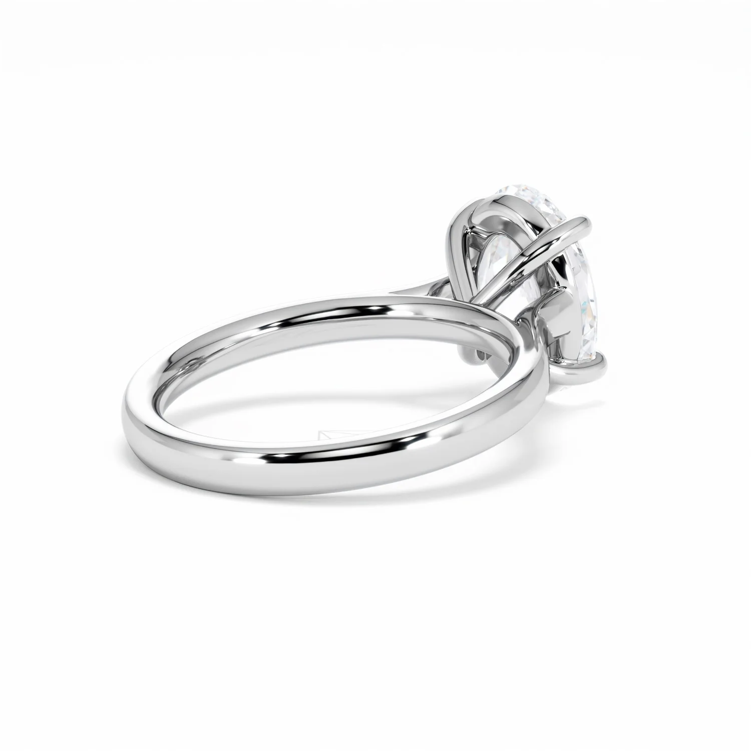 Amora Oval 3.00ct Lab Diamond Engagement Ring G/VS1 Set in Platinum - Image 40