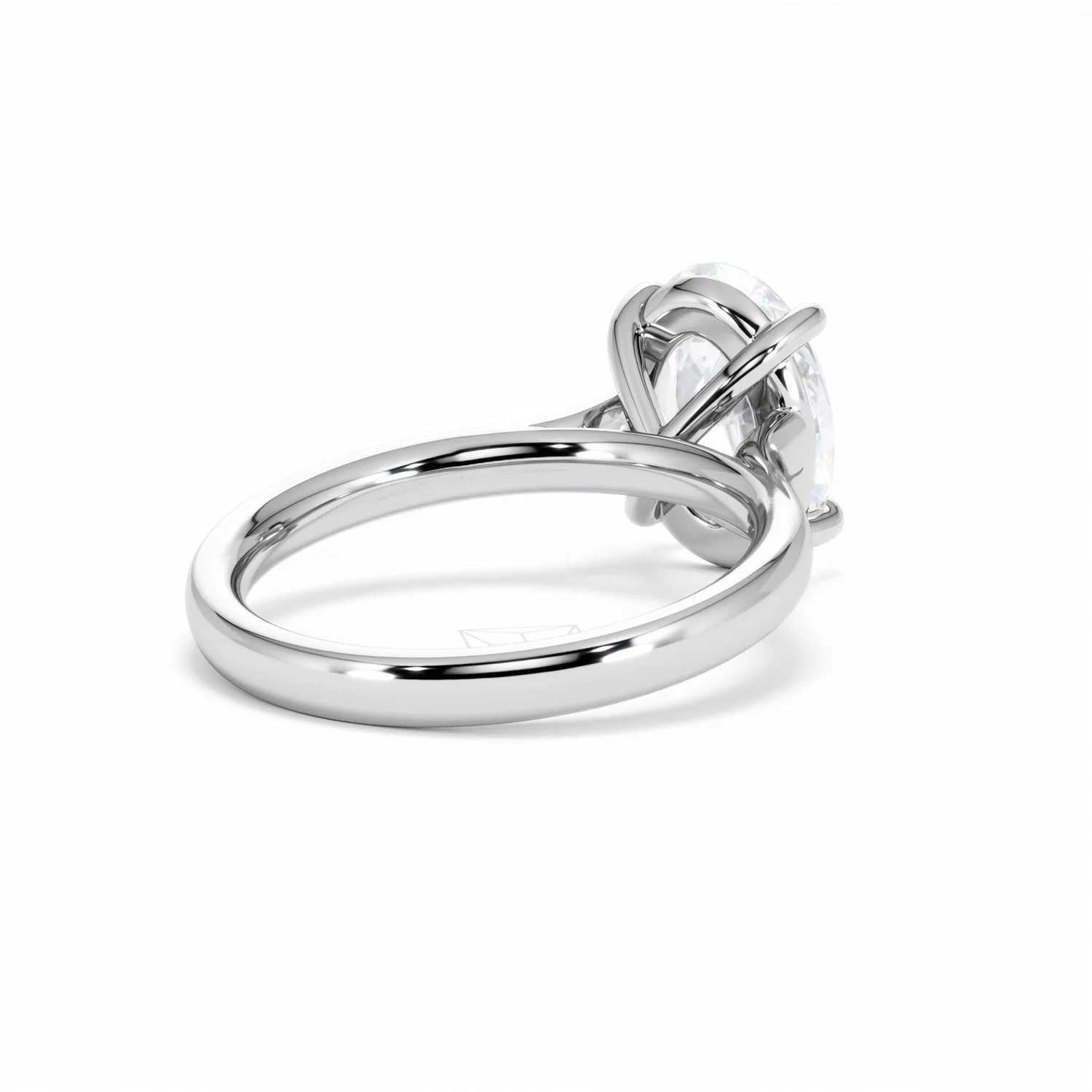 Amora Oval 3.00ct Lab Diamond Engagement Ring G/VS1 Set in Platinum - Image 42