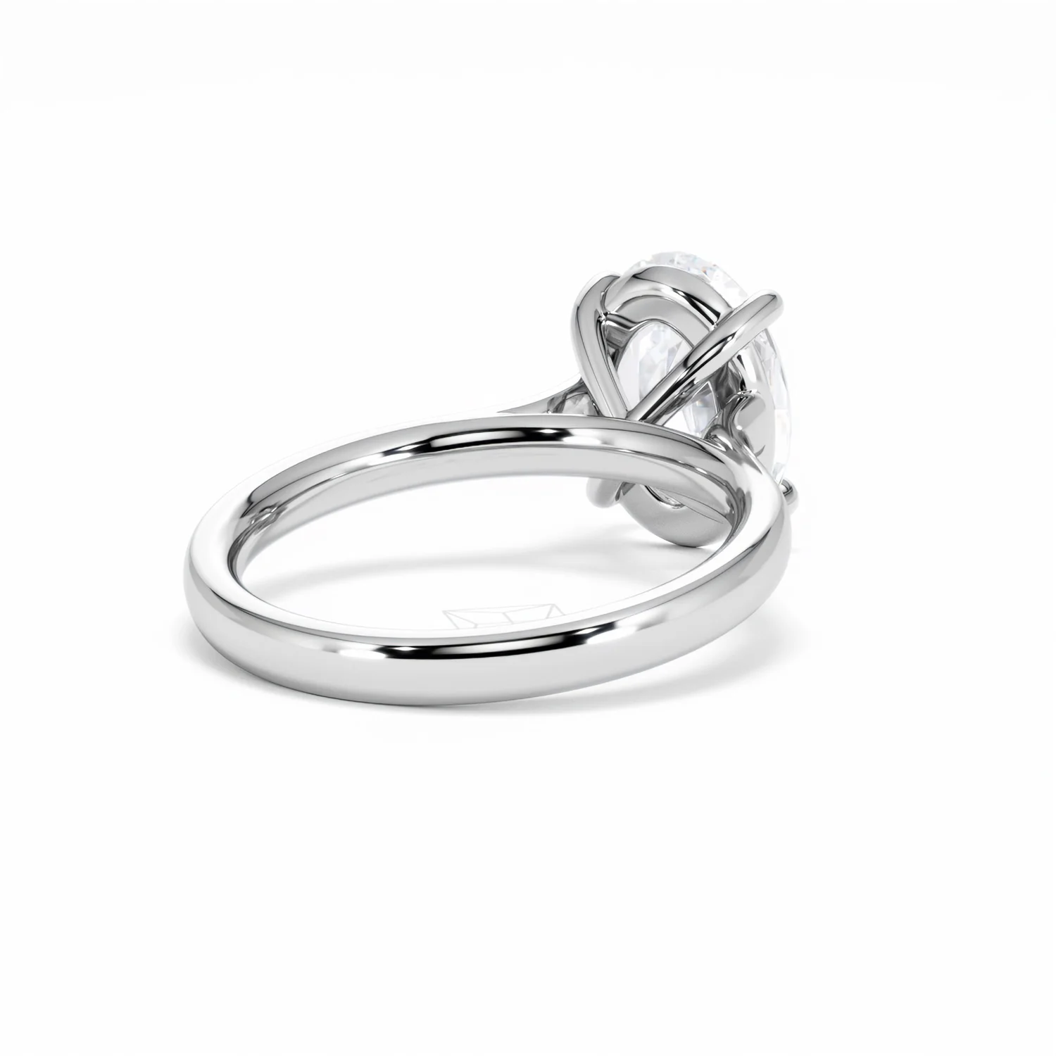 Amora Oval 3.00ct Lab Diamond Engagement Ring G/VS1 Set in Platinum - Image 43