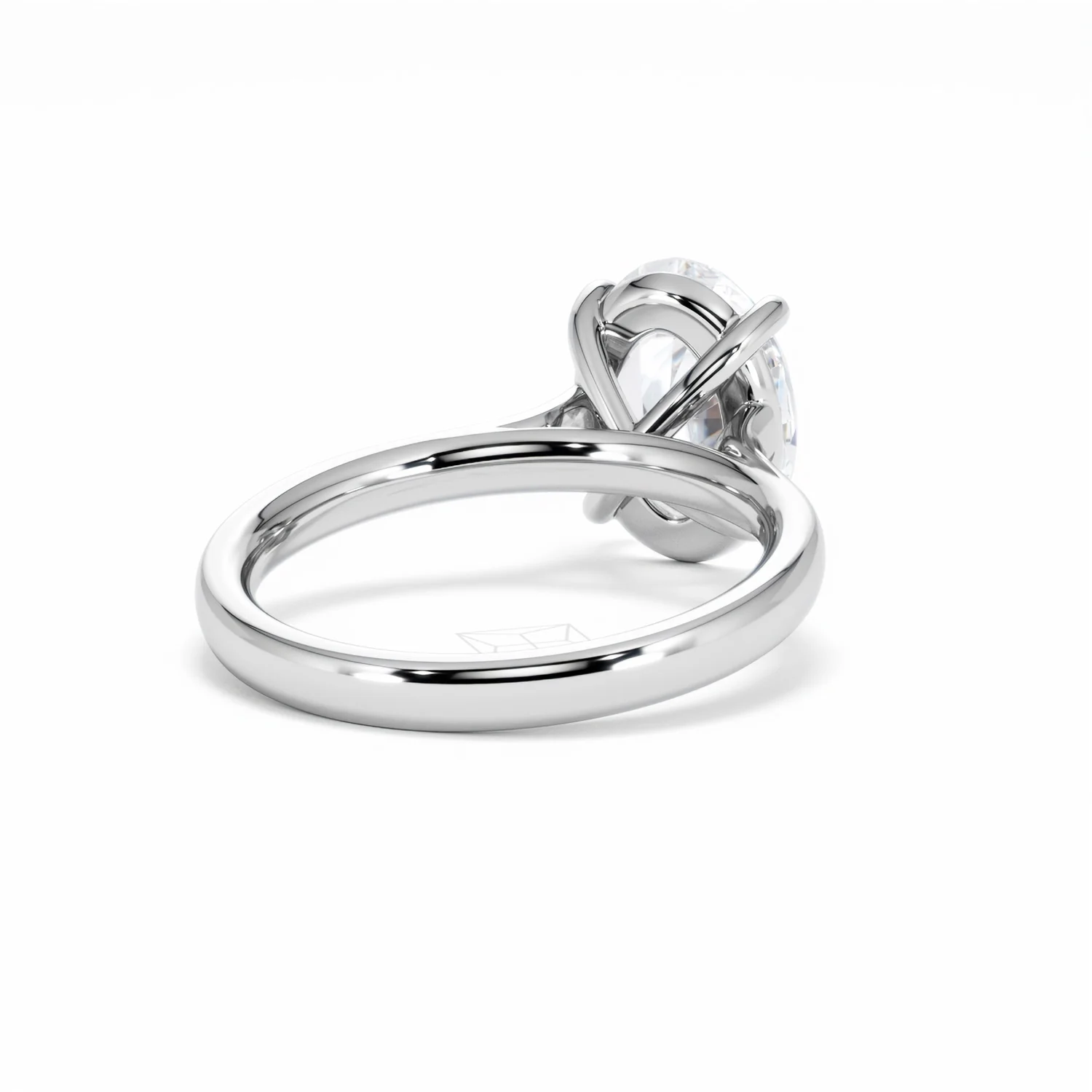 Amora Oval 3.00ct Lab Diamond Engagement Ring G/VS1 Set in Platinum - Image 44