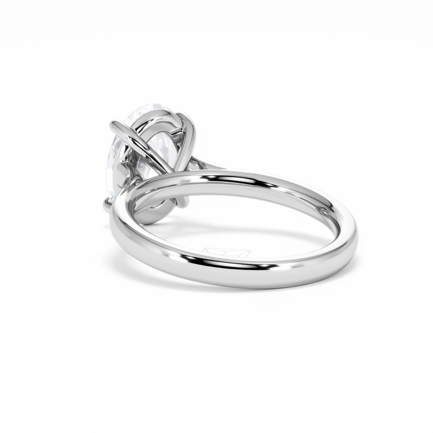 Amora Oval 3.00ct Lab Diamond Engagement Ring G/VS1 Set in Platinum - Image 57