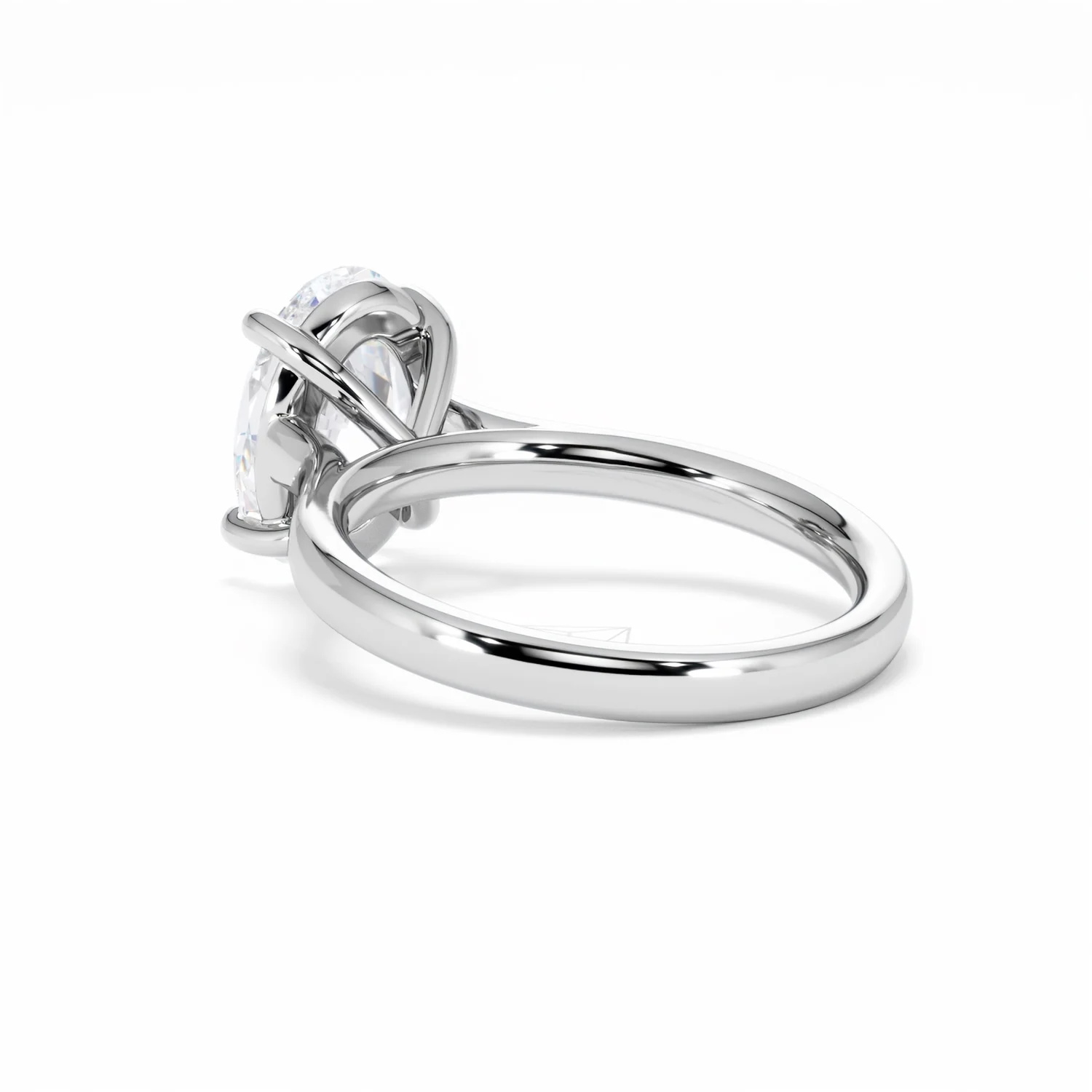 Amora Oval 3.00ct Lab Diamond Engagement Ring G/VS1 Set in Platinum - Image 59