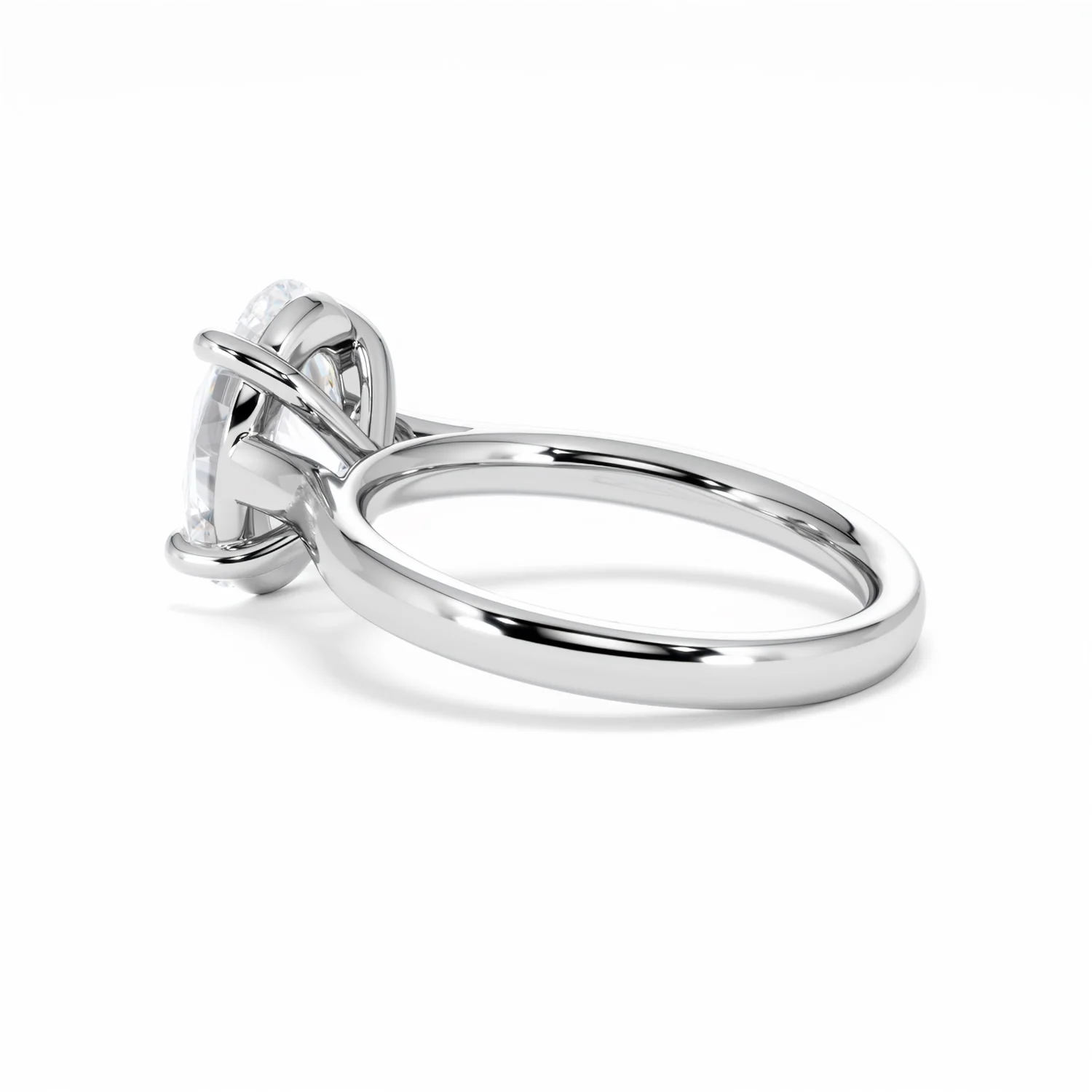 Amora Oval 3.00ct Lab Diamond Engagement Ring G/VS1 Set in Platinum - Image 63