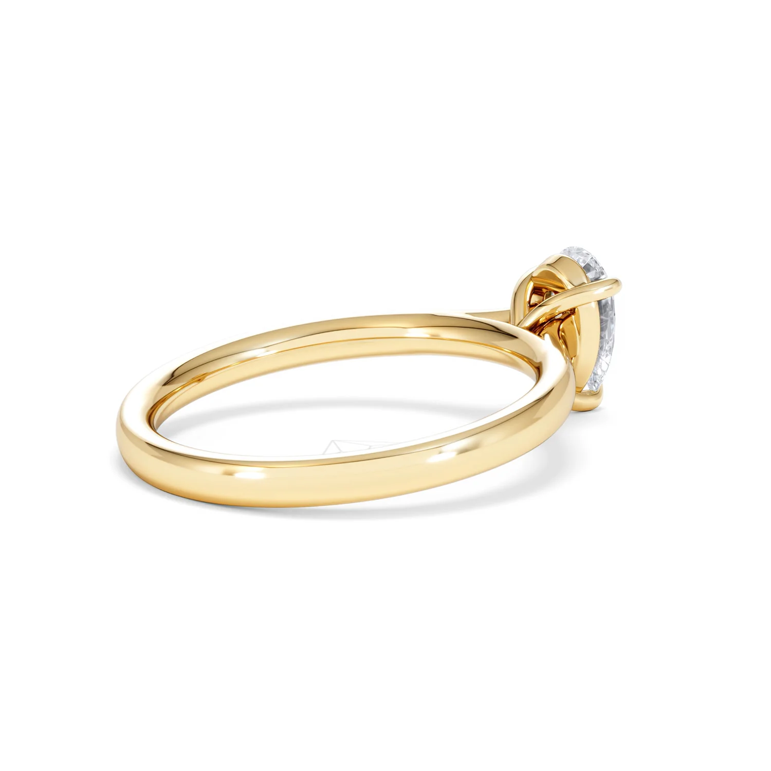 Amora Pear 0.50ct Lab Diamond Engagement Ring F/VS Set in 18K Gold - Image 36