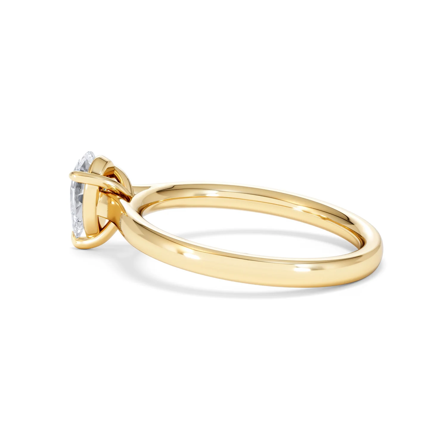 Amora Pear 0.50ct Lab Diamond Engagement Ring F/VS Set in 18K Gold - Image 64