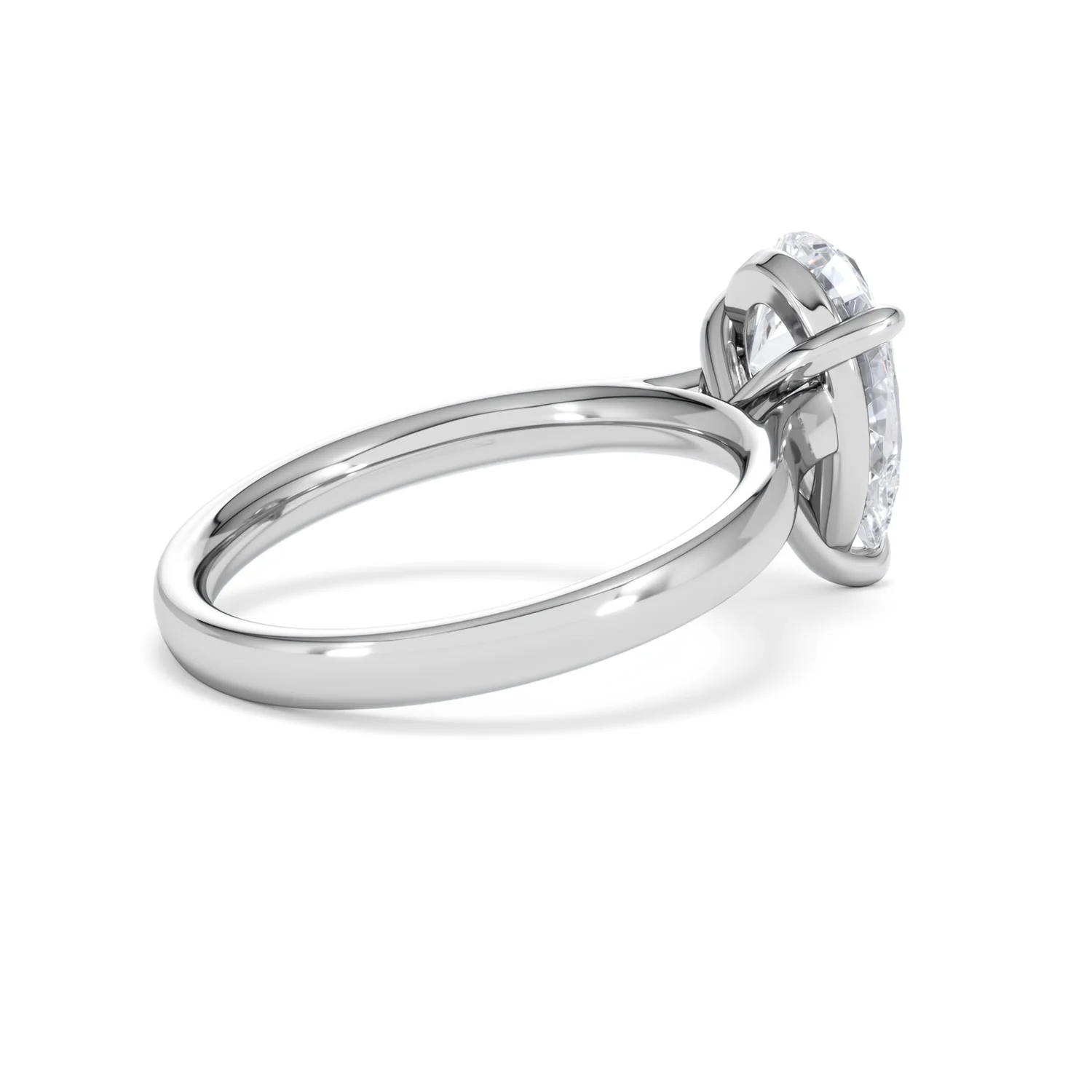 Amora Pear 2.00ct Lab Diamond Engagement Ring F/VS Set in 18K White Gold - Image 35