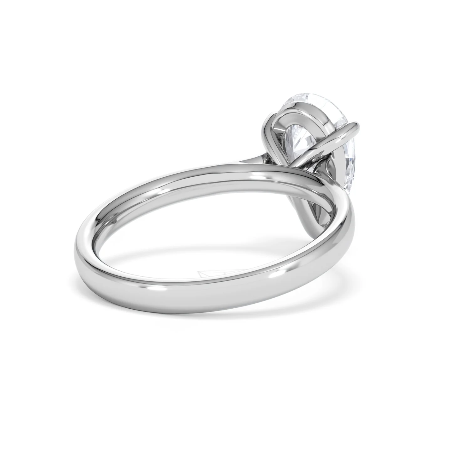 Amora Pear 2.00ct Lab Diamond Engagement Ring F/VS Set in Platinum - Image 40