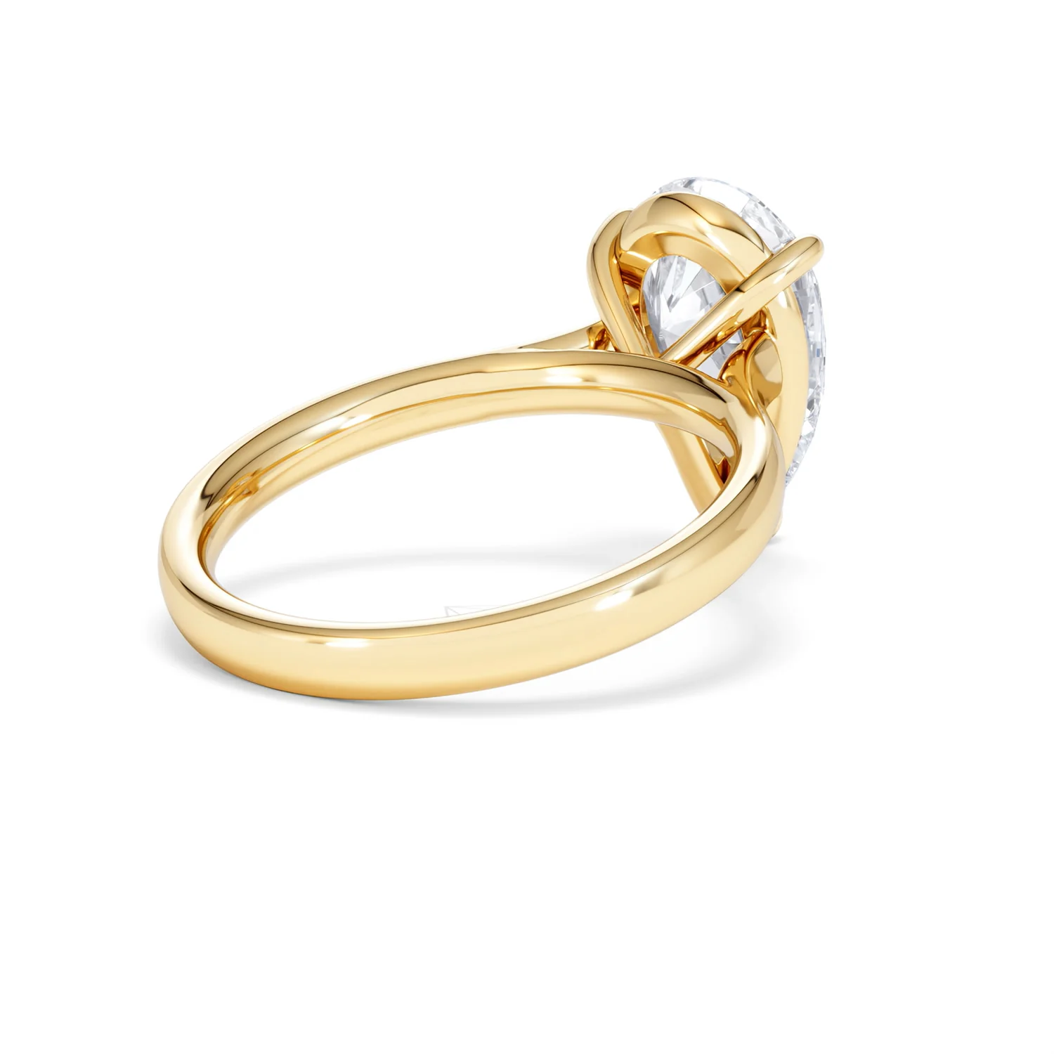Amora Pear 3.00ct Lab Diamond Engagement Ring G/VS Set in 18K Gold - Image 39