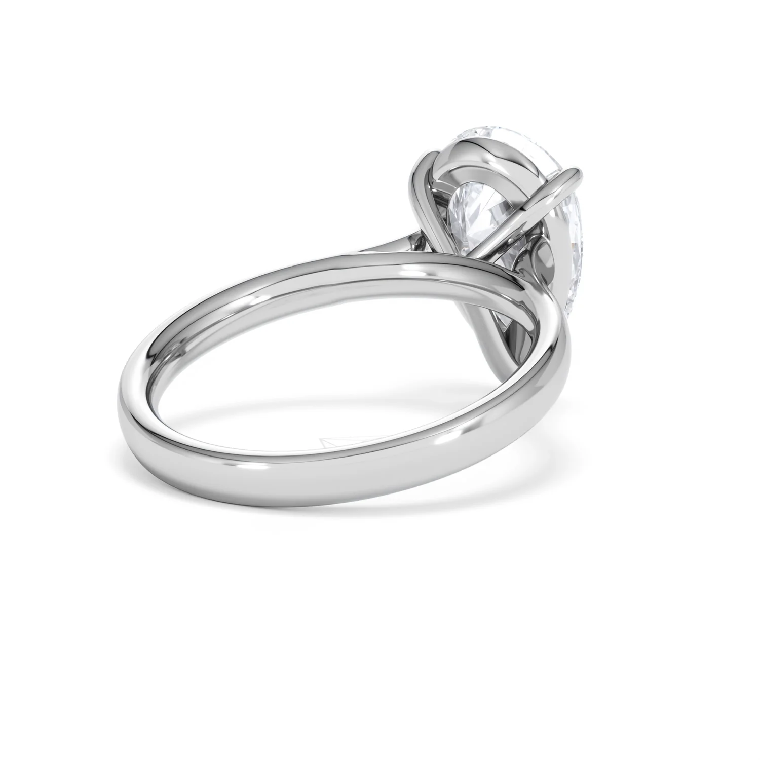 Amora Pear 3.00ct Lab Diamond Engagement Ring G/VS Set in 18K White Gold - Image 40