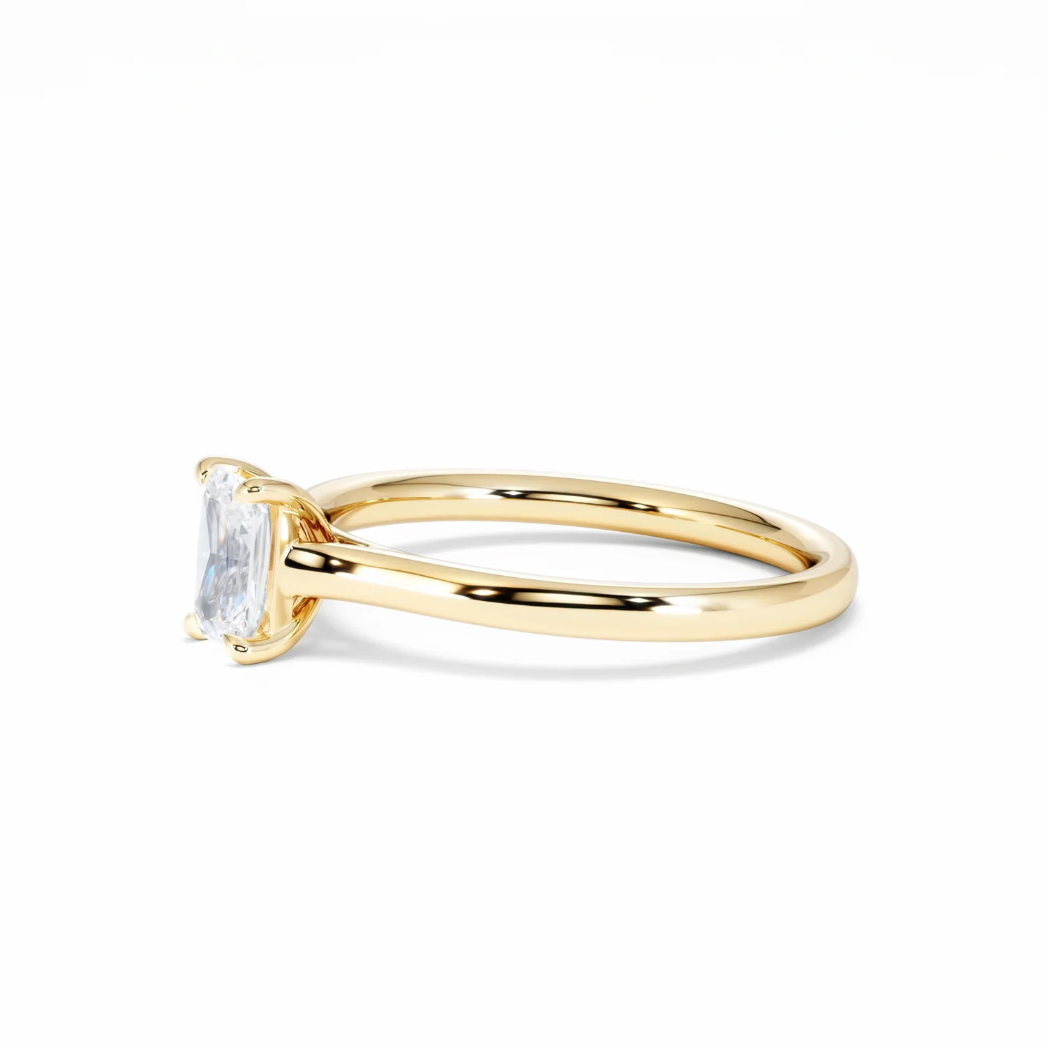 Amora Radiant 0.50ct Diamond Engagement Ring G/VS1 Set in 18K Gold - Image 76