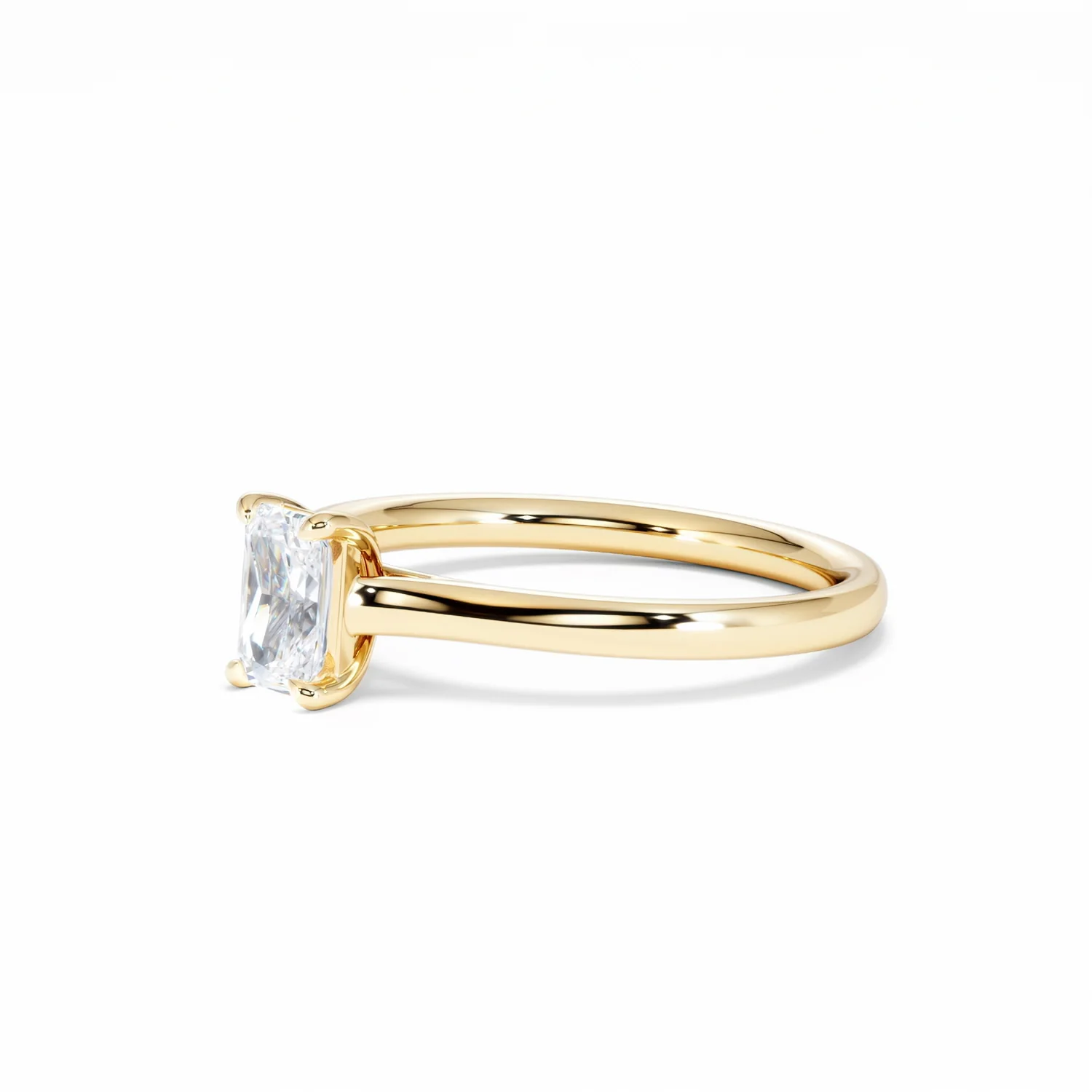Amora Radiant 0.50ct Diamond Engagement Ring G/VS1 Set in 18K Gold - Image 79
