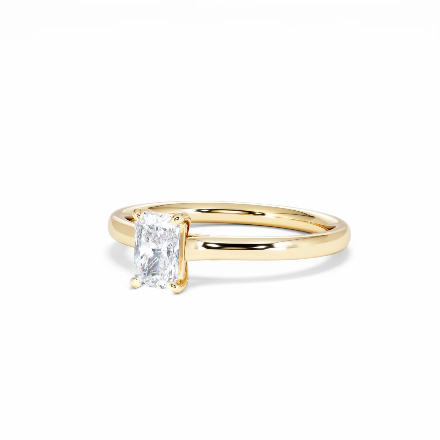 Amora Radiant 0.50ct Diamond Engagement Ring G/VS1 Set in 18K Gold - Image 84