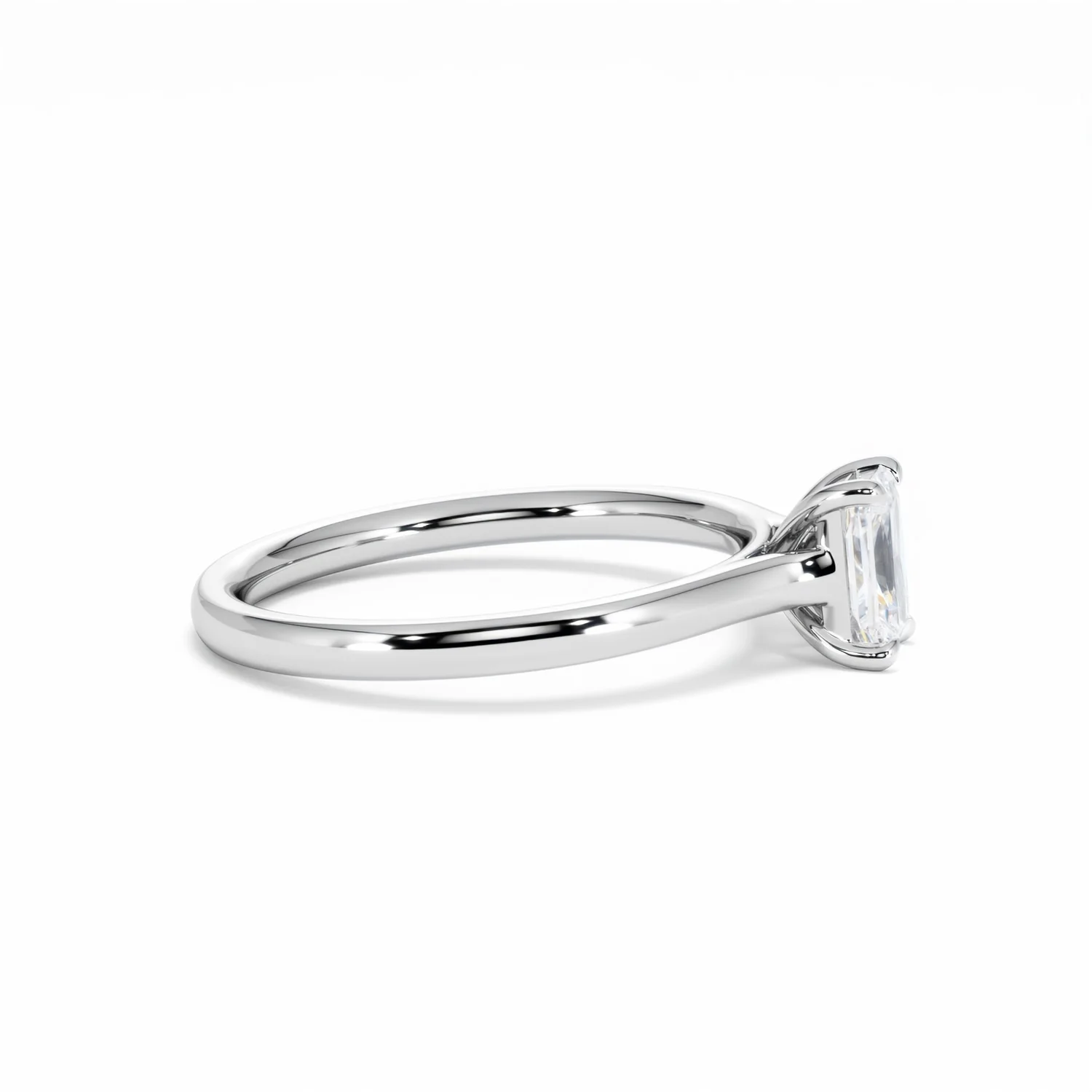Amora Radiant 0.50ct Diamond Engagement Ring G/VS1 Set in Platinum - Image 27