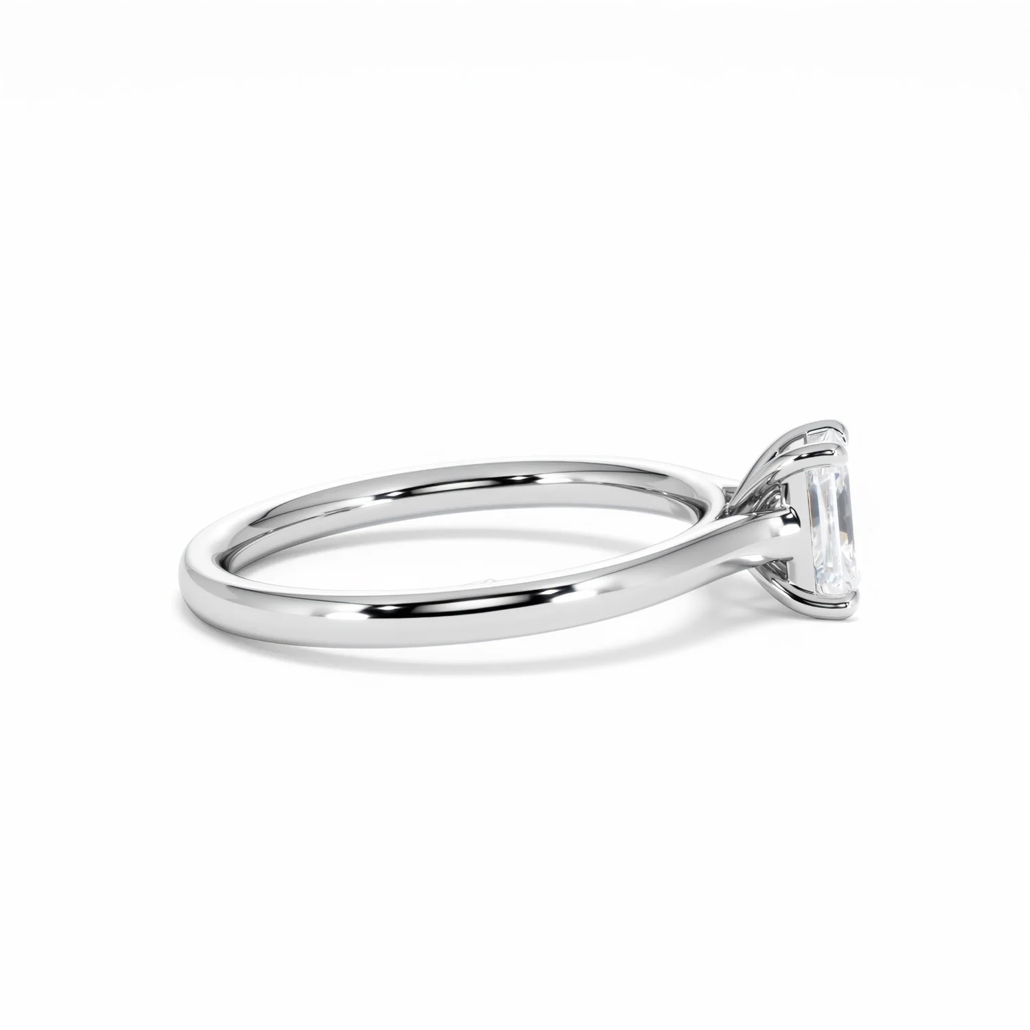 Amora Radiant 0.50ct Diamond Engagement Ring G/VS1 Set in Platinum - Image 29