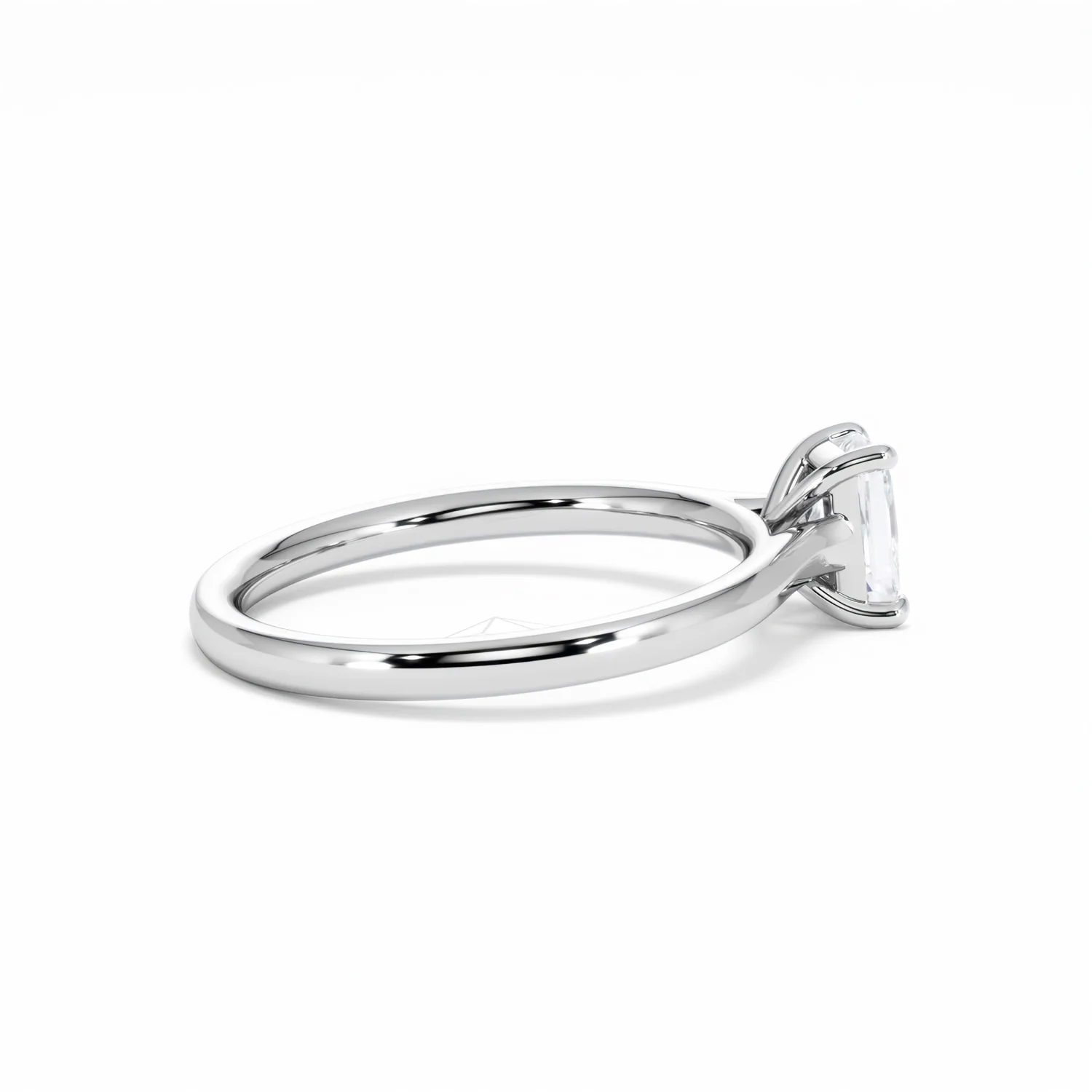 Amora Radiant 0.50ct Diamond Engagement Ring G/VS1 Set in Platinum - Image 33