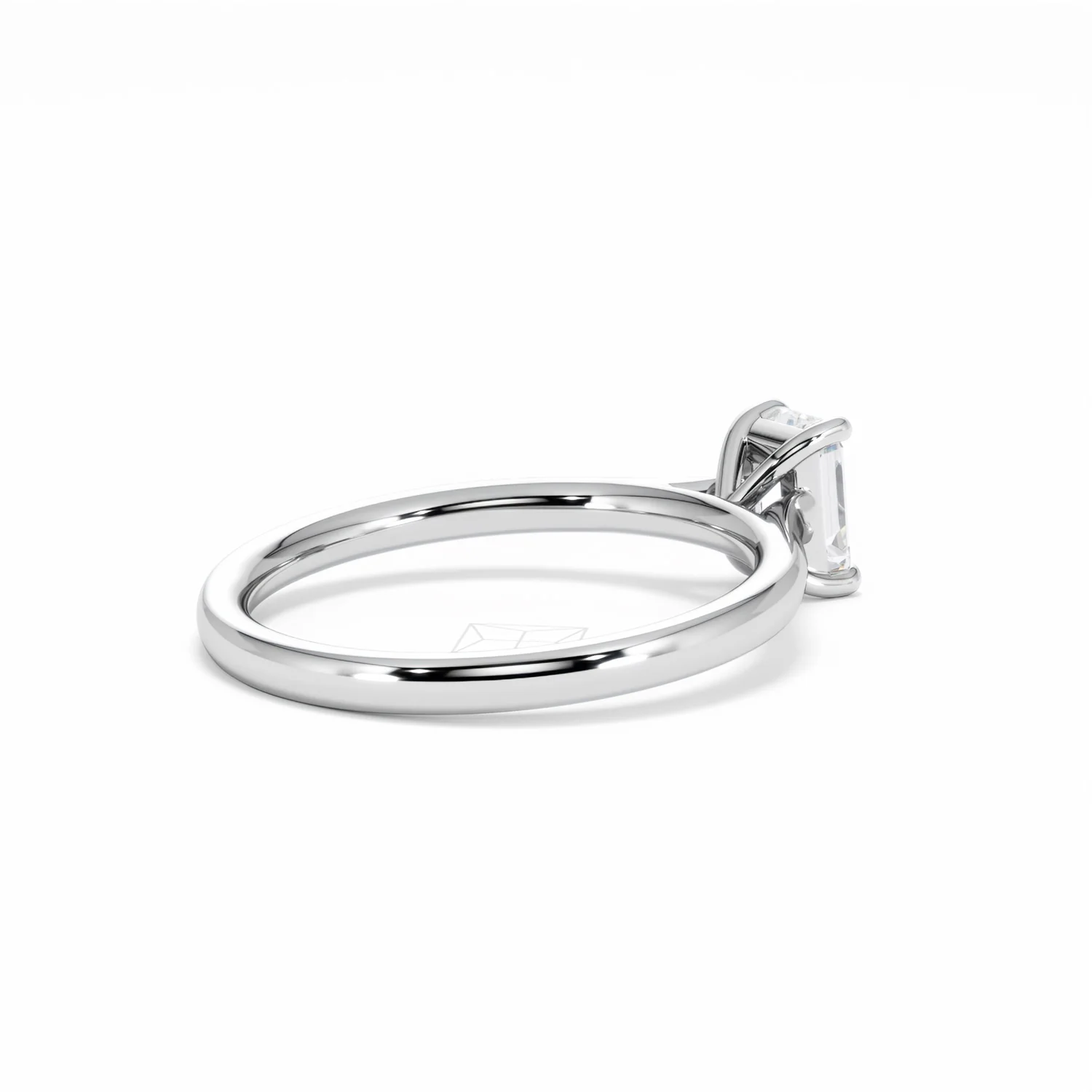 Amora Radiant 0.50ct Diamond Engagement Ring G/VS1 Set in Platinum - Image 38