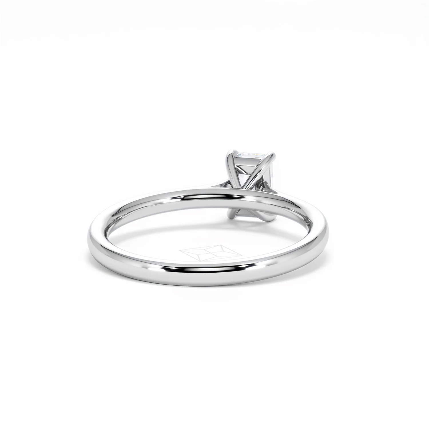 Amora Radiant 0.50ct Diamond Engagement Ring G/VS1 Set in Platinum - Image 46