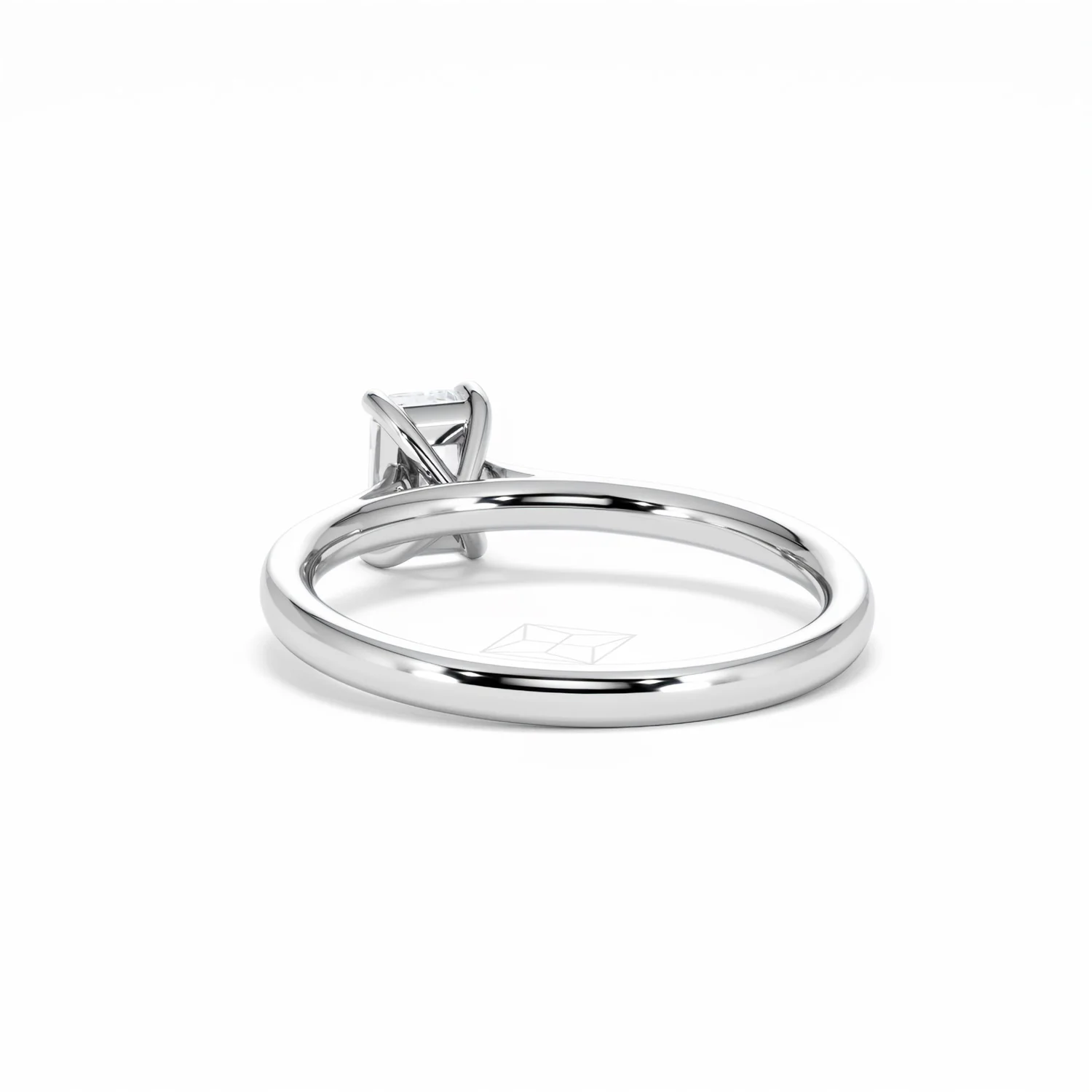 Amora Radiant 0.50ct Diamond Engagement Ring G/VS1 Set in Platinum - Image 55