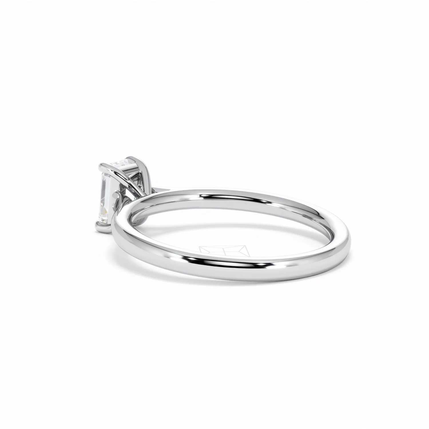 Amora Radiant 0.50ct Diamond Engagement Ring G/VS1 Set in Platinum - Image 61