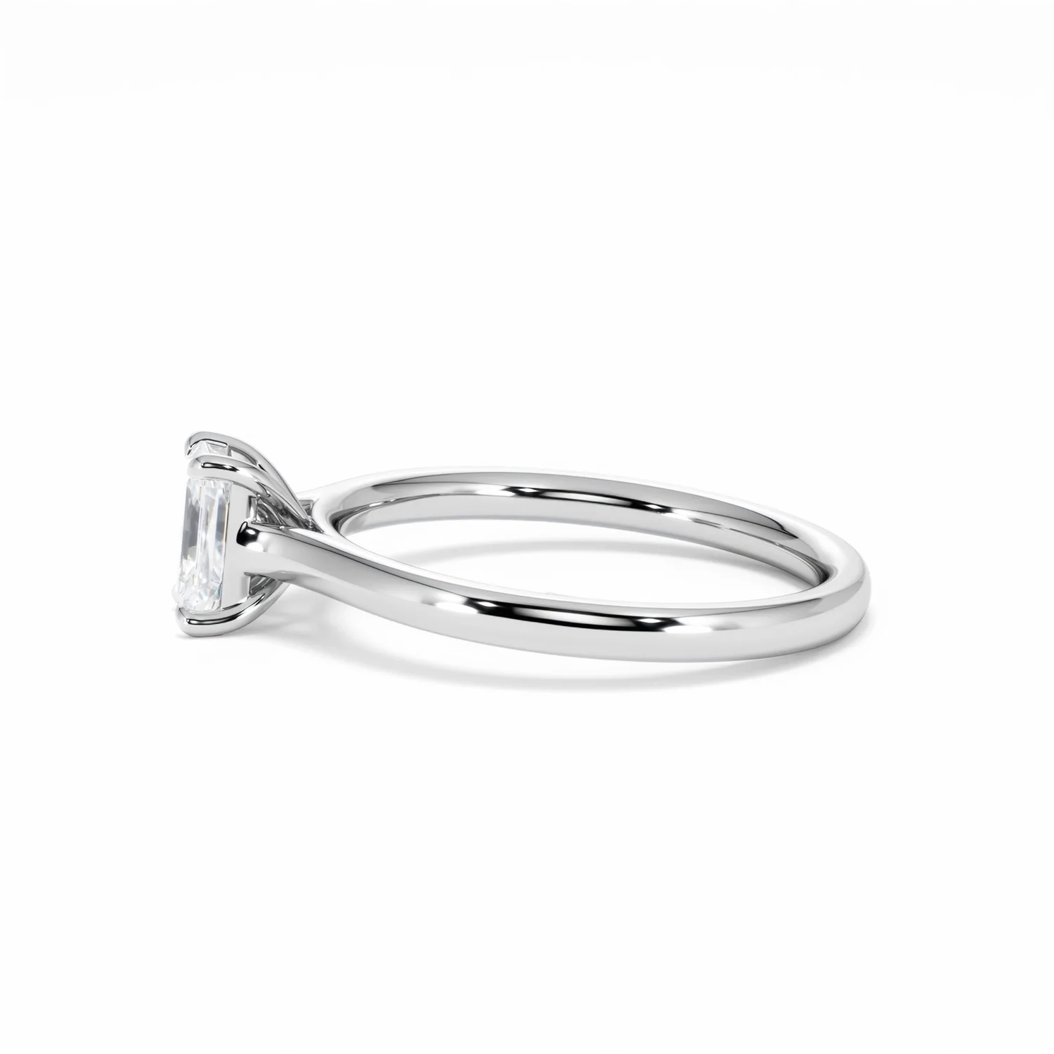 Amora Radiant 0.50ct Diamond Engagement Ring G/VS1 Set in Platinum - Image 71