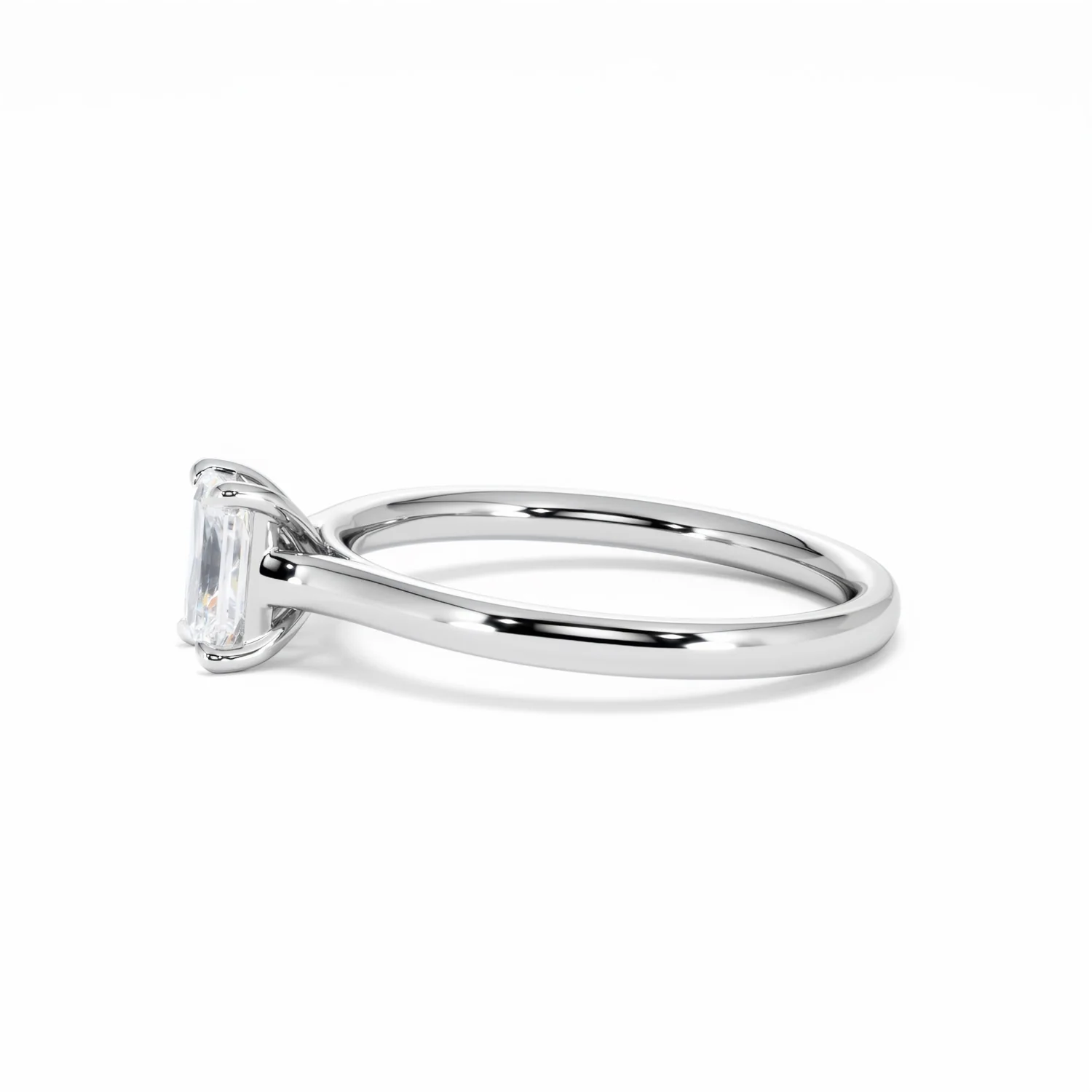Amora Radiant 0.50ct Diamond Engagement Ring G/VS1 Set in Platinum - Image 73