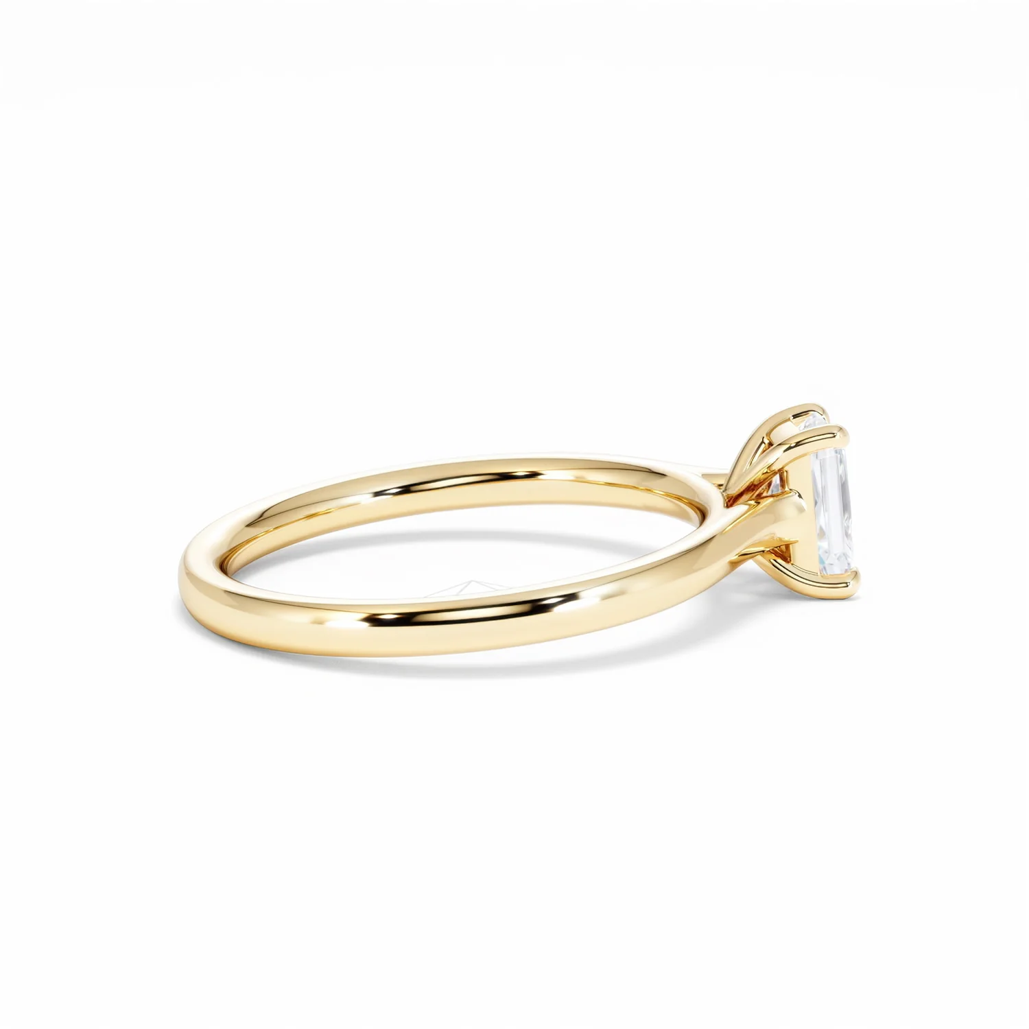 Amora Radiant 0.50ct Lab Diamond Engagement Ring F/VS1 Set in 18K Gold - Image 32