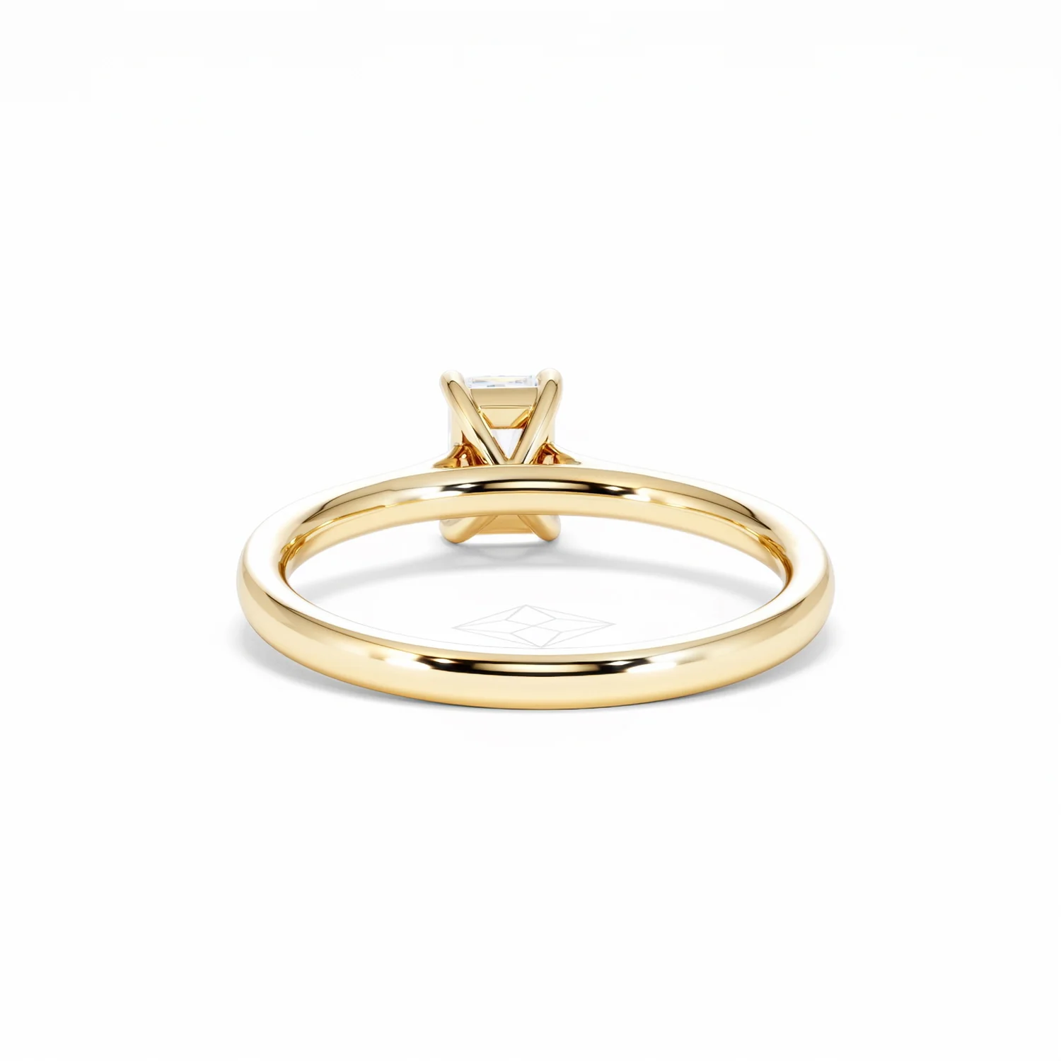 Amora Radiant 0.50ct Lab Diamond Engagement Ring F/VS1 Set in 18K Gold - Image 51