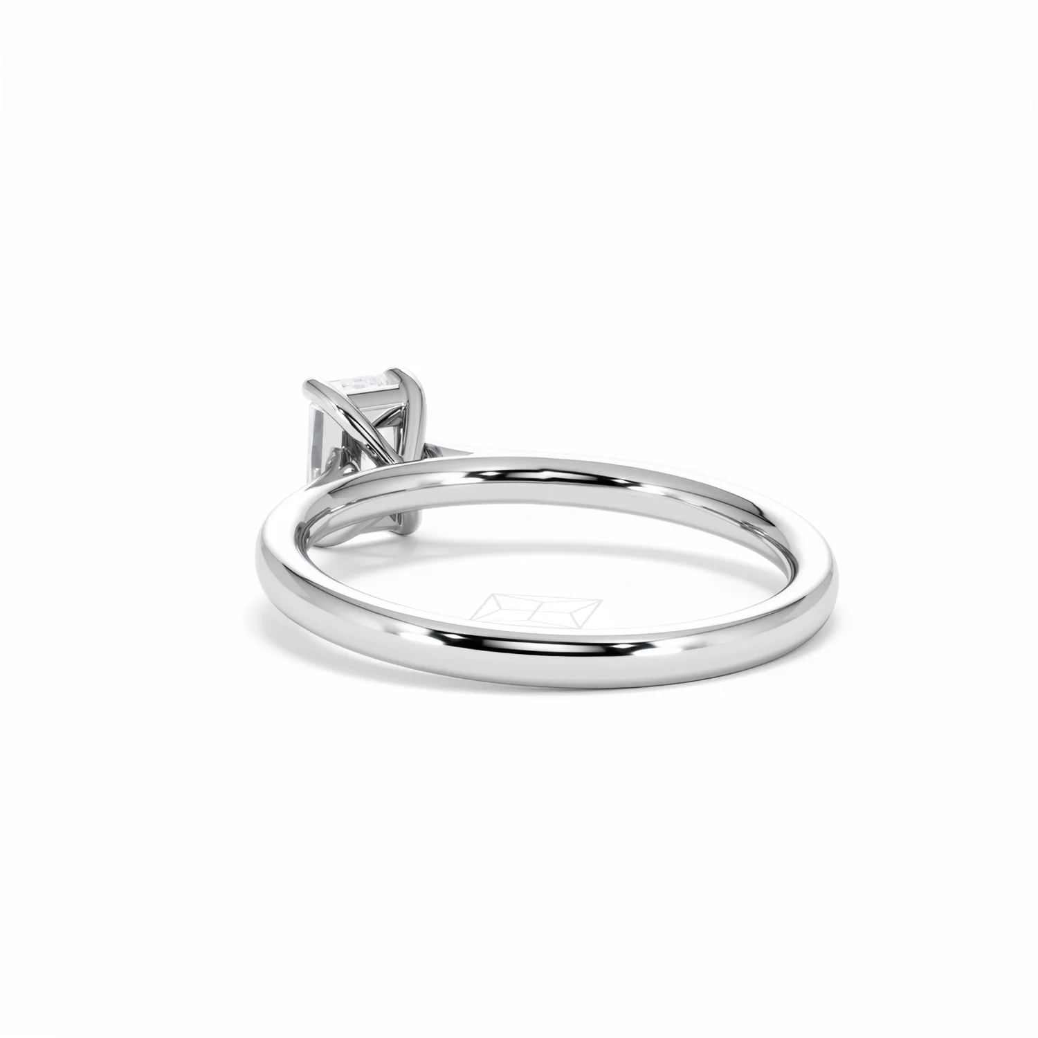 Amora Radiant 0.50ct Lab Diamond Engagement Ring F/VS1 Set in Platinum - Image 57