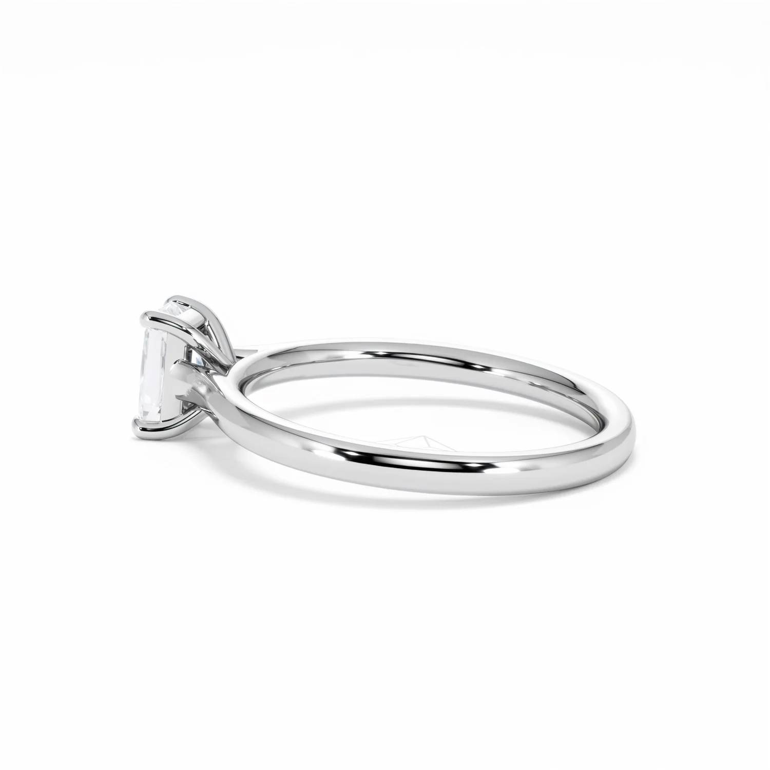 Amora Radiant 0.50ct Lab Diamond Engagement Ring F/VS1 Set in Platinum - Image 66