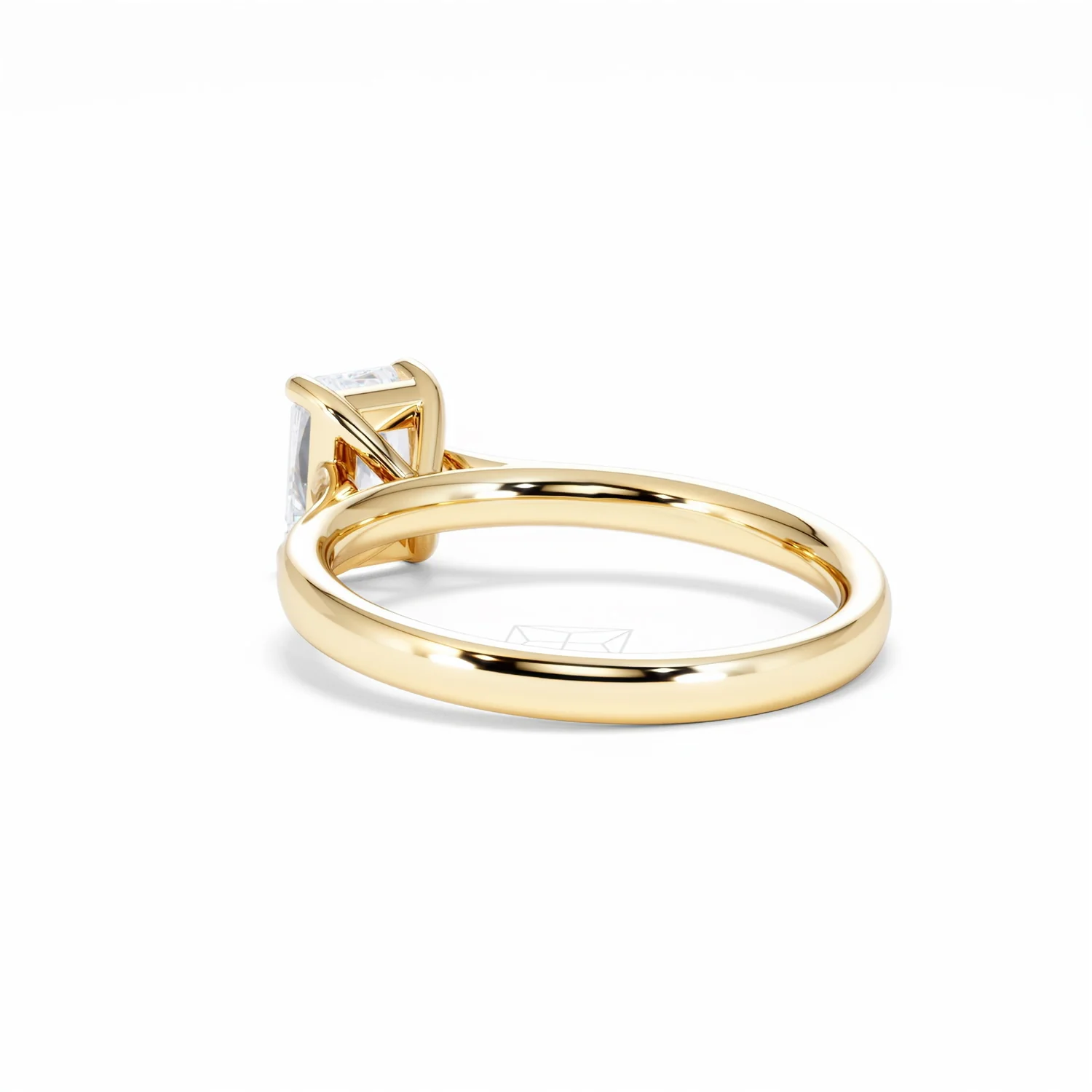 Amora Radiant 1.00ct Lab Diamond Engagement Ring F/VS1 Set in 18K Gold - Image 57