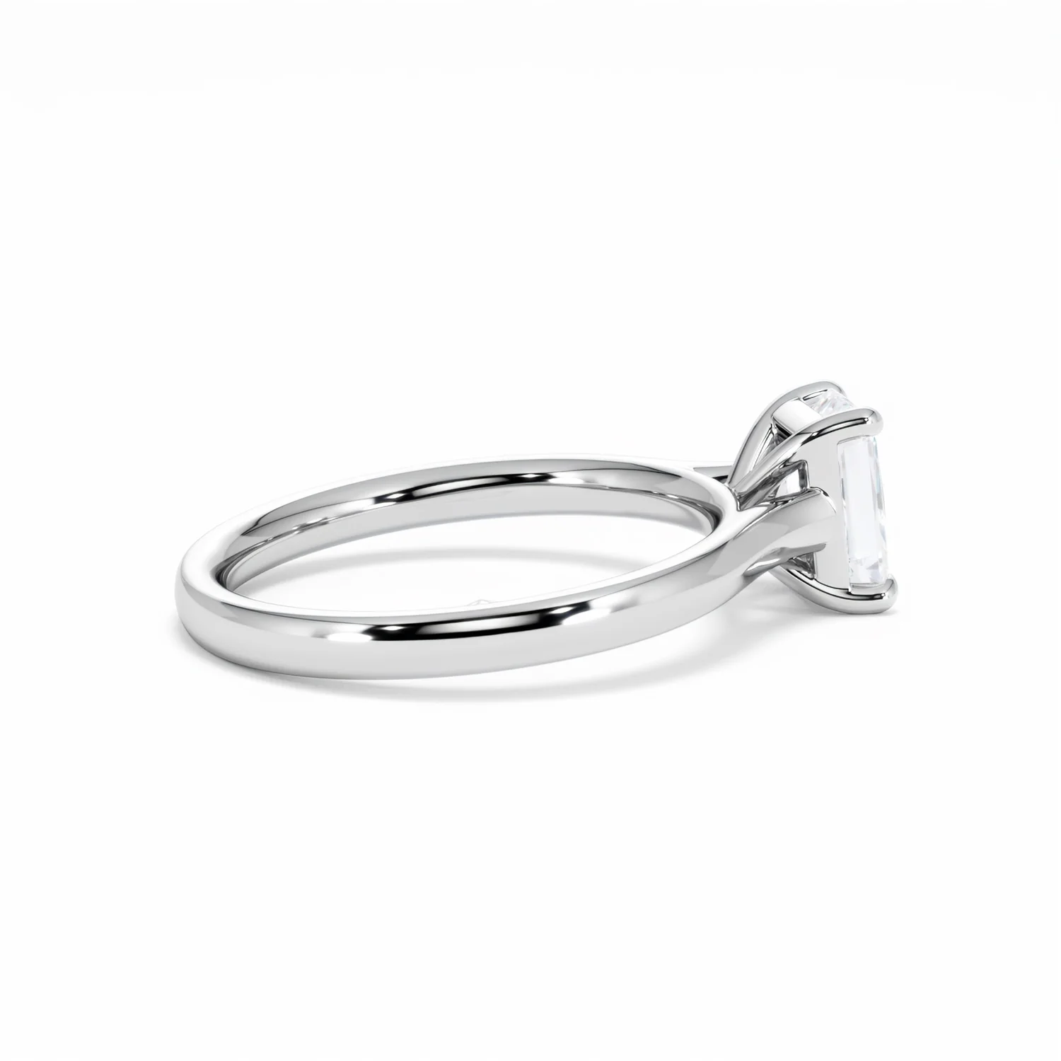 Amora Radiant 1.00ct Lab Diamond Engagement Ring F/VS1 Set in Platinum - Image 33