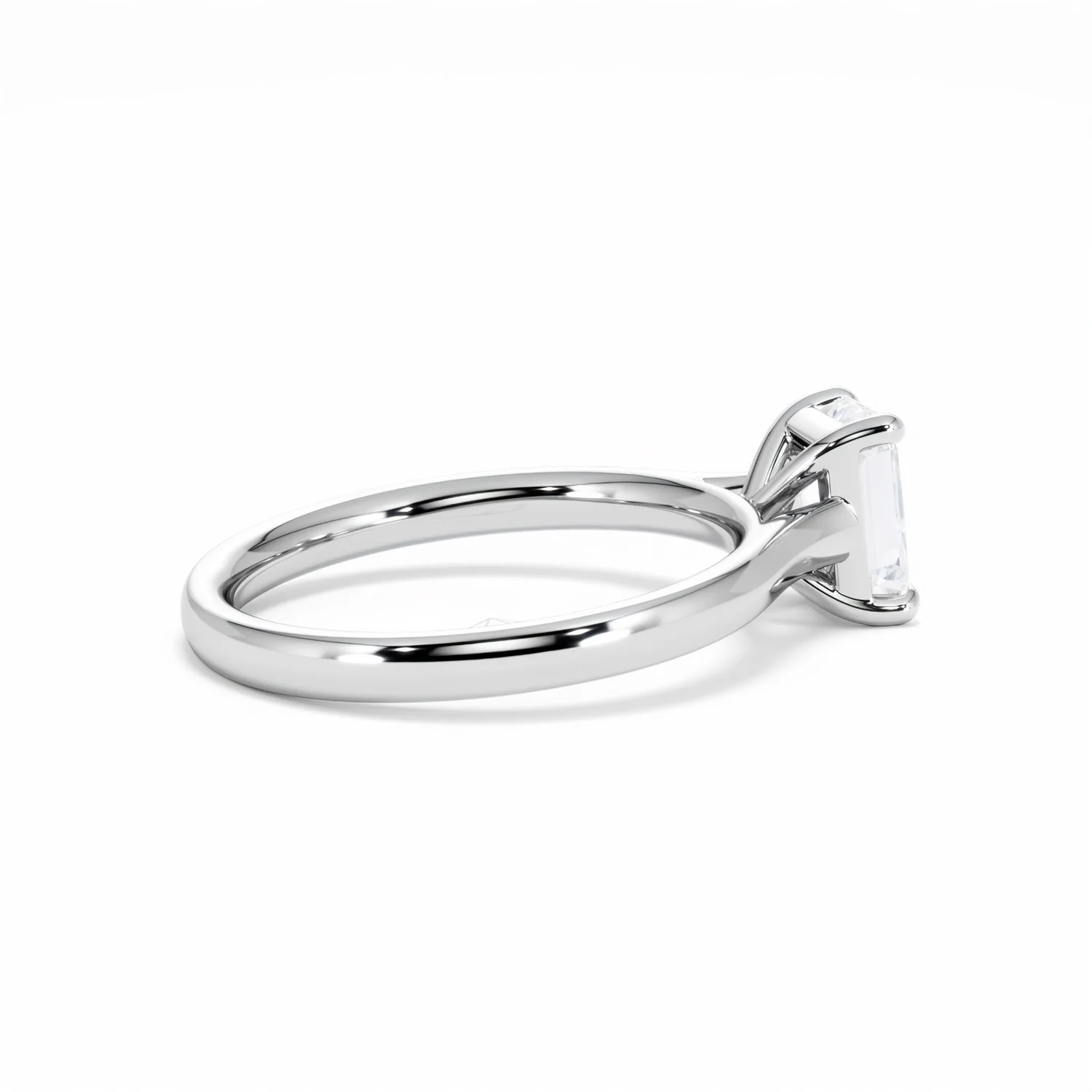 Amora Radiant 1.00ct Lab Diamond Engagement Ring F/VS1 Set in Platinum - Image 34