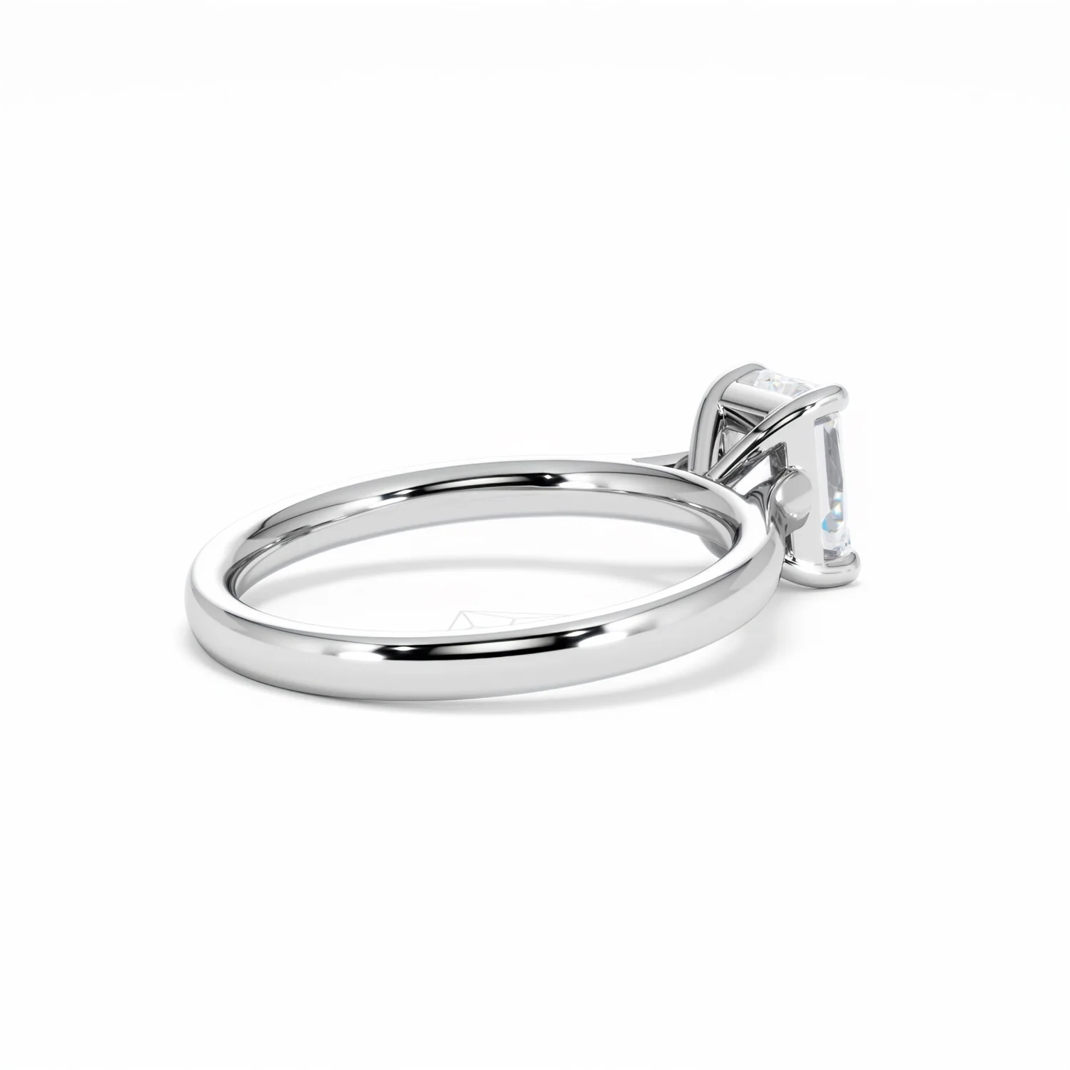 Amora Radiant 1.00ct Lab Diamond Engagement Ring F/VS1 Set in Platinum - Image 38