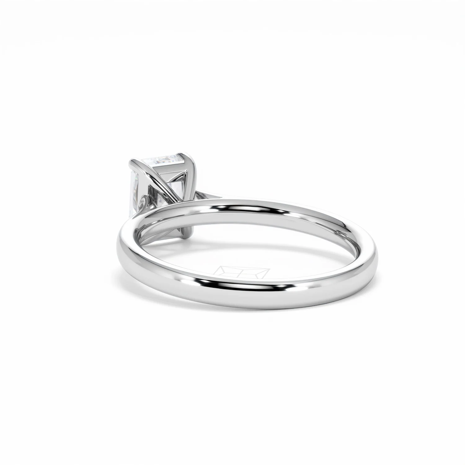Amora Radiant 1.00ct Lab Diamond Engagement Ring F/VS1 Set in Platinum - Image 57