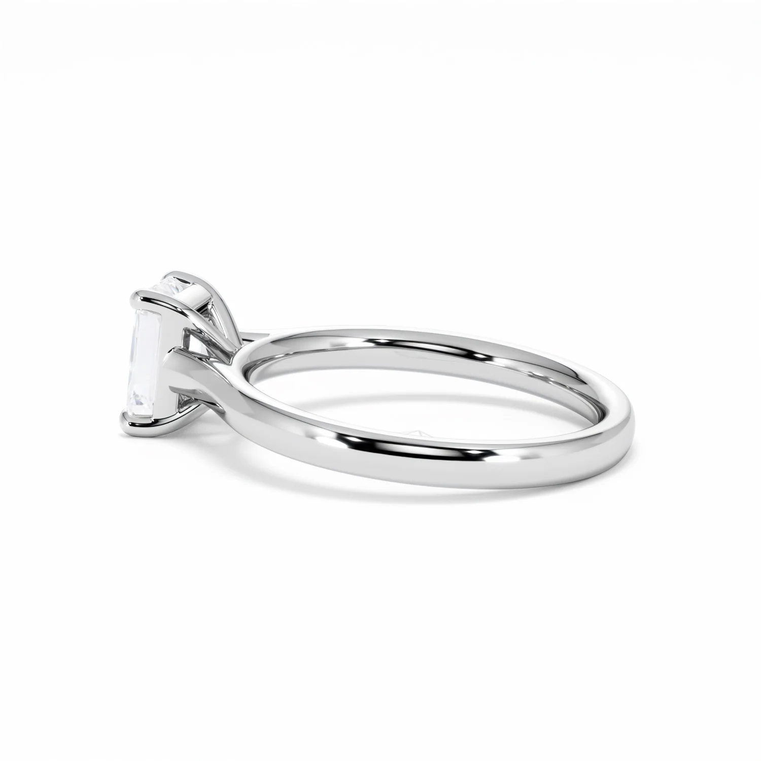 Amora Radiant 1.00ct Lab Diamond Engagement Ring F/VS1 Set in Platinum - Image 66