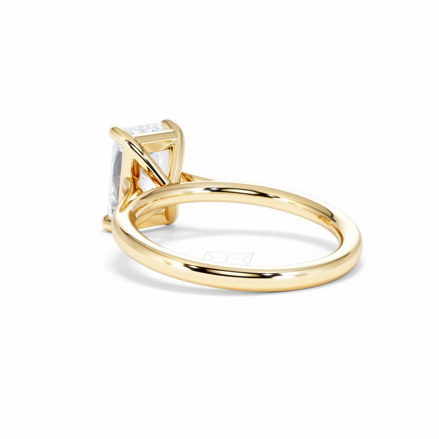 Amora Radiant 2.00ct Lab Diamond Engagement Ring F/VS1 Set in 18K Gold - Image 58