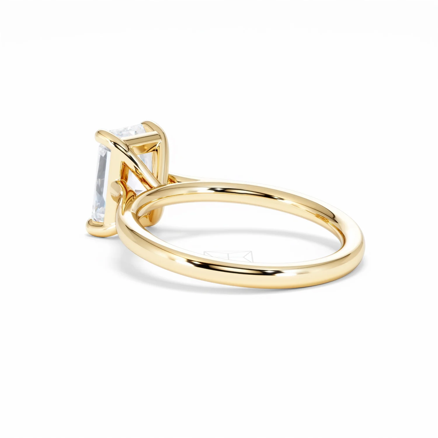 Amora Radiant 2.00ct Lab Diamond Engagement Ring F/VS1 Set in 18K Gold - Image 60