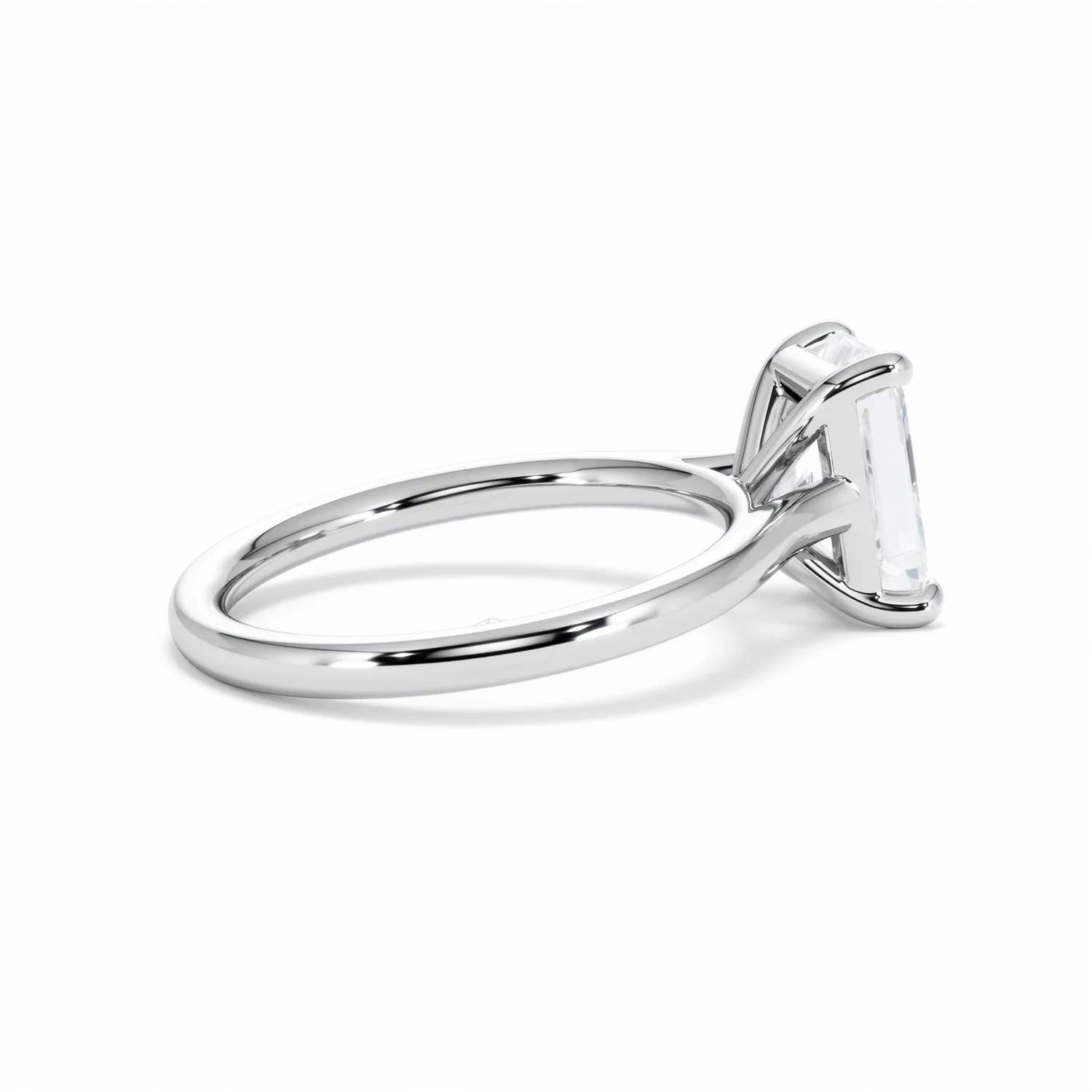 Amora Radiant 2.00ct Lab Diamond Engagement Ring F/VS1 Set in 18K White Gold - Image 34