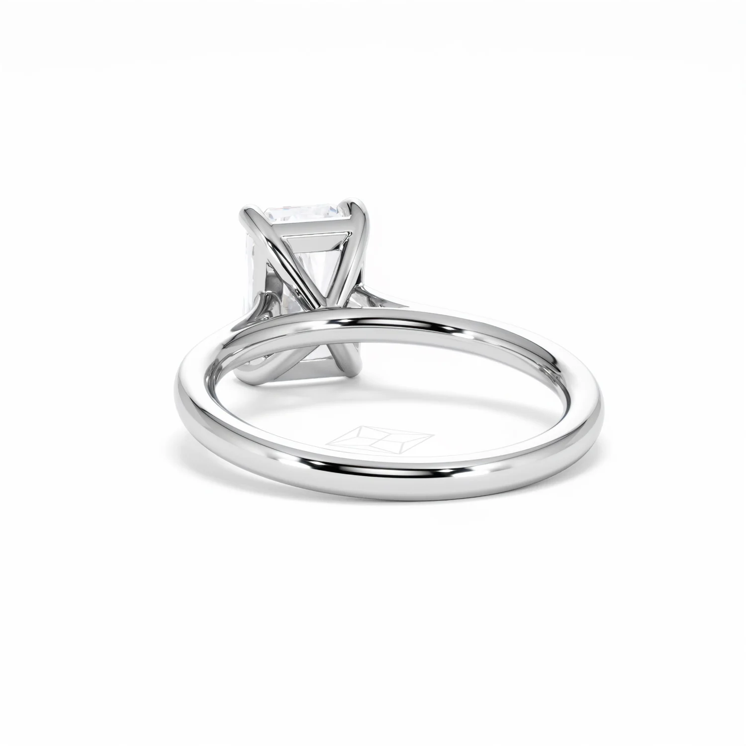 Amora Radiant 2.00ct Lab Diamond Engagement Ring F/VS1 Set in 18K White Gold - Image 54