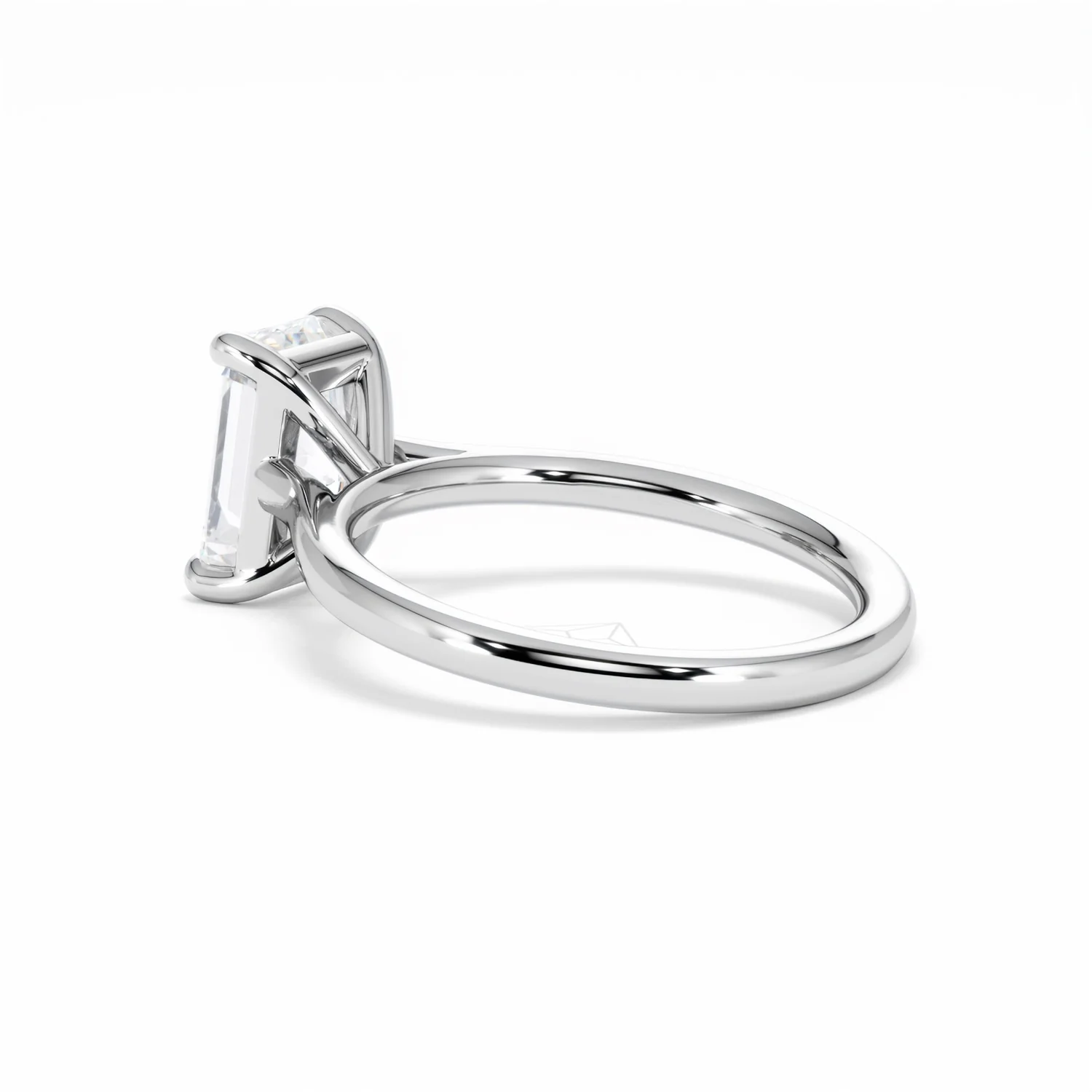 Amora Radiant 2.00ct Lab Diamond Engagement Ring F/VS1 Set in 18K White Gold - Image 62