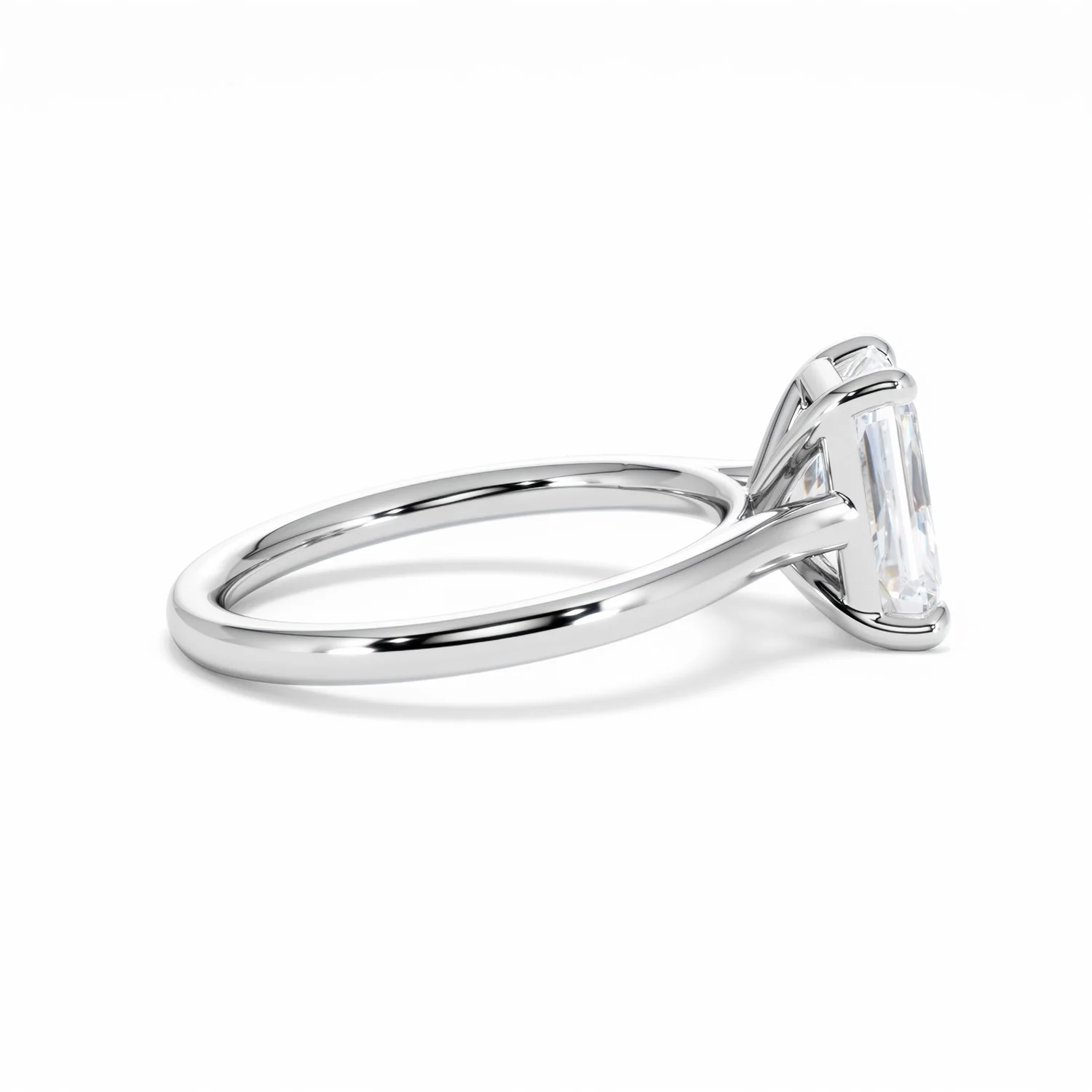 Amora Radiant 2.00ct Lab Diamond Engagement Ring F/VS1 Set in Platinum - Image 31