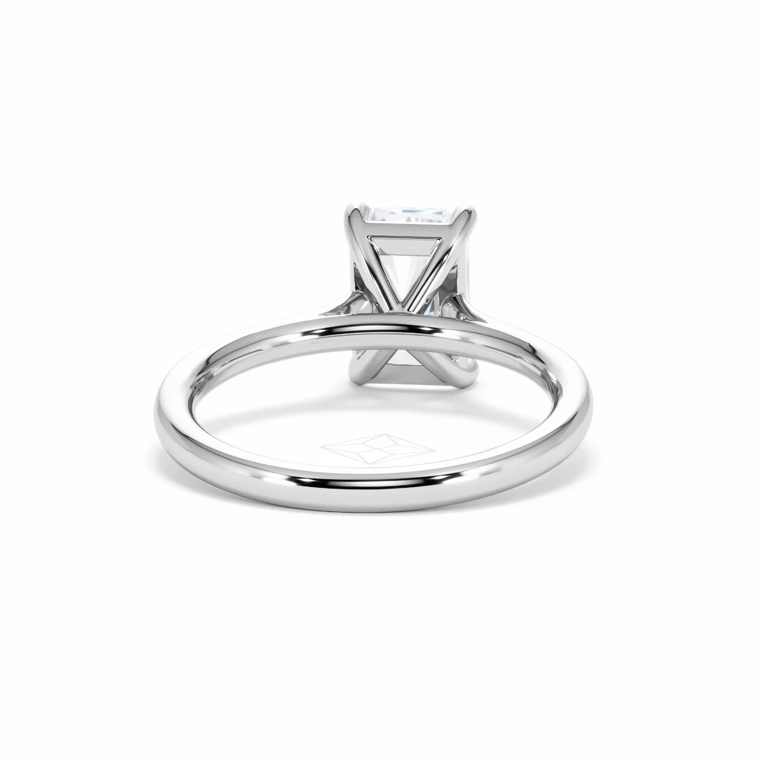 Amora Radiant 2.00ct Lab Diamond Engagement Ring F/VS1 Set in Platinum - Image 48