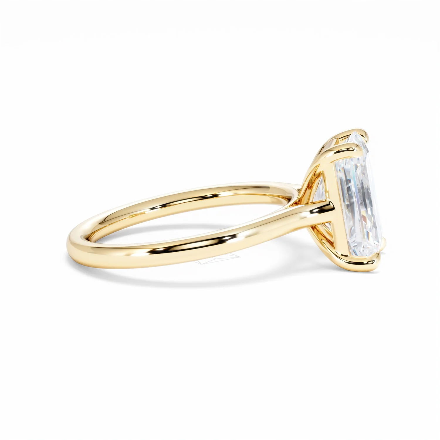 Amora Radiant 3.00ct Lab Diamond Engagement Ring G/VS1 Set in 18K Gold - Image 28