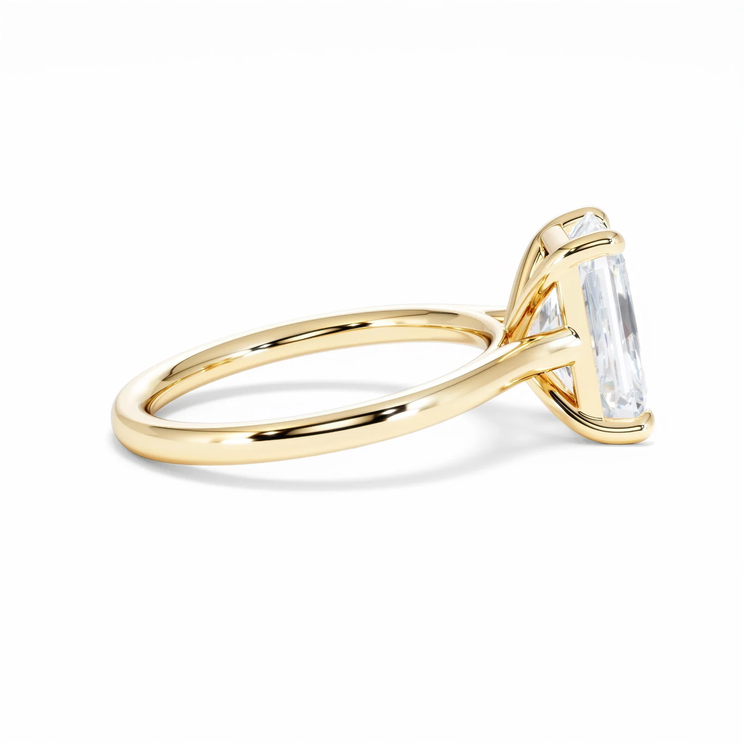 Amora Radiant 3.00ct Lab Diamond Engagement Ring G/VS1 Set in 18K Gold - Image 31