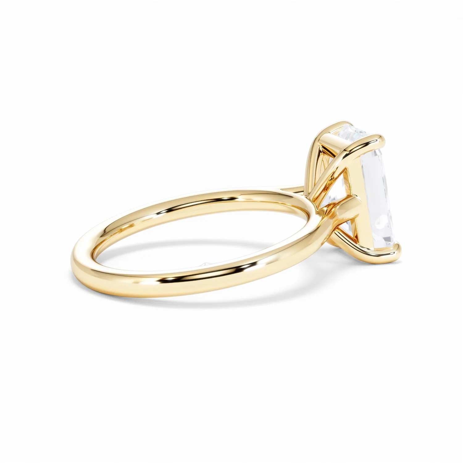 Amora Radiant 3.00ct Lab Diamond Engagement Ring G/VS1 Set in 18K Gold - Image 35