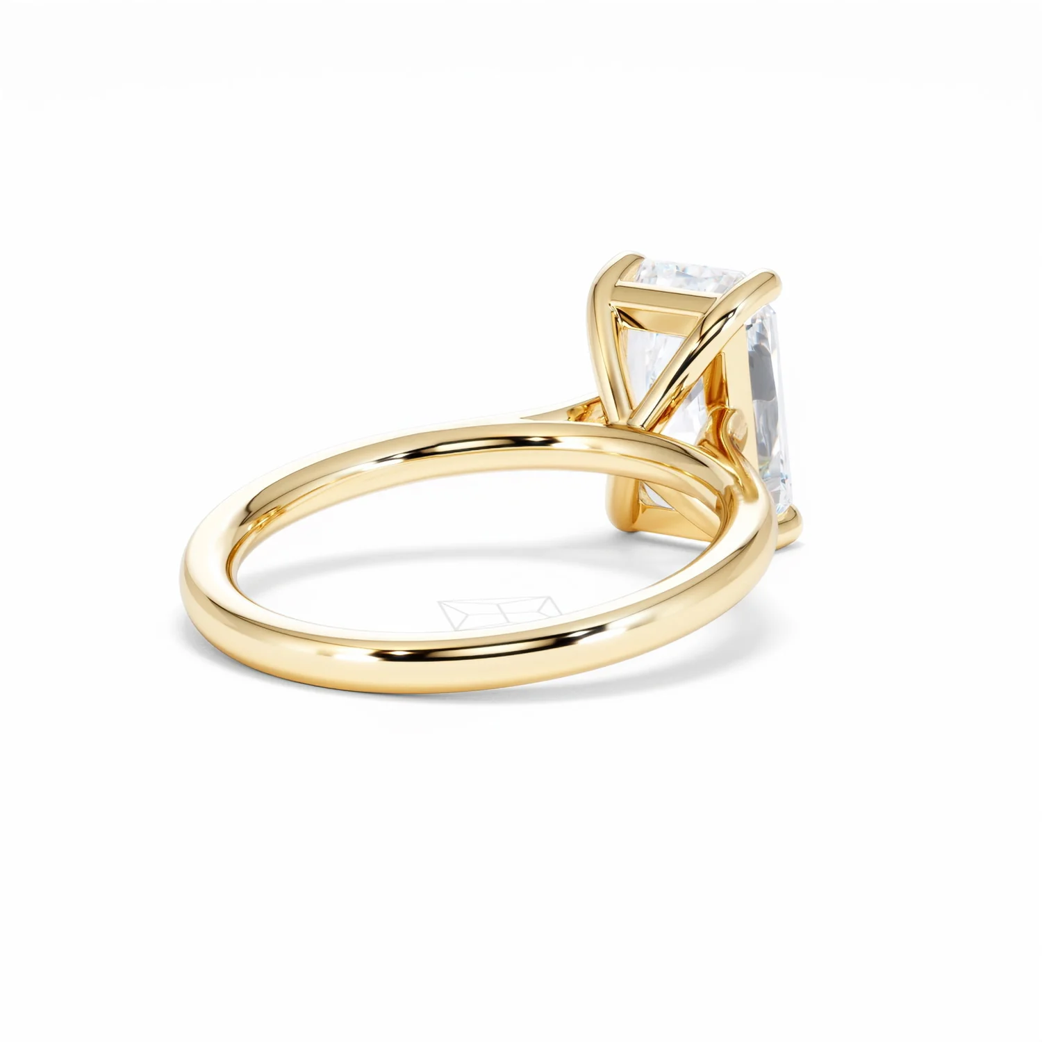 Amora Radiant 3.00ct Lab Diamond Engagement Ring G/VS1 Set in 18K Gold - Image 42