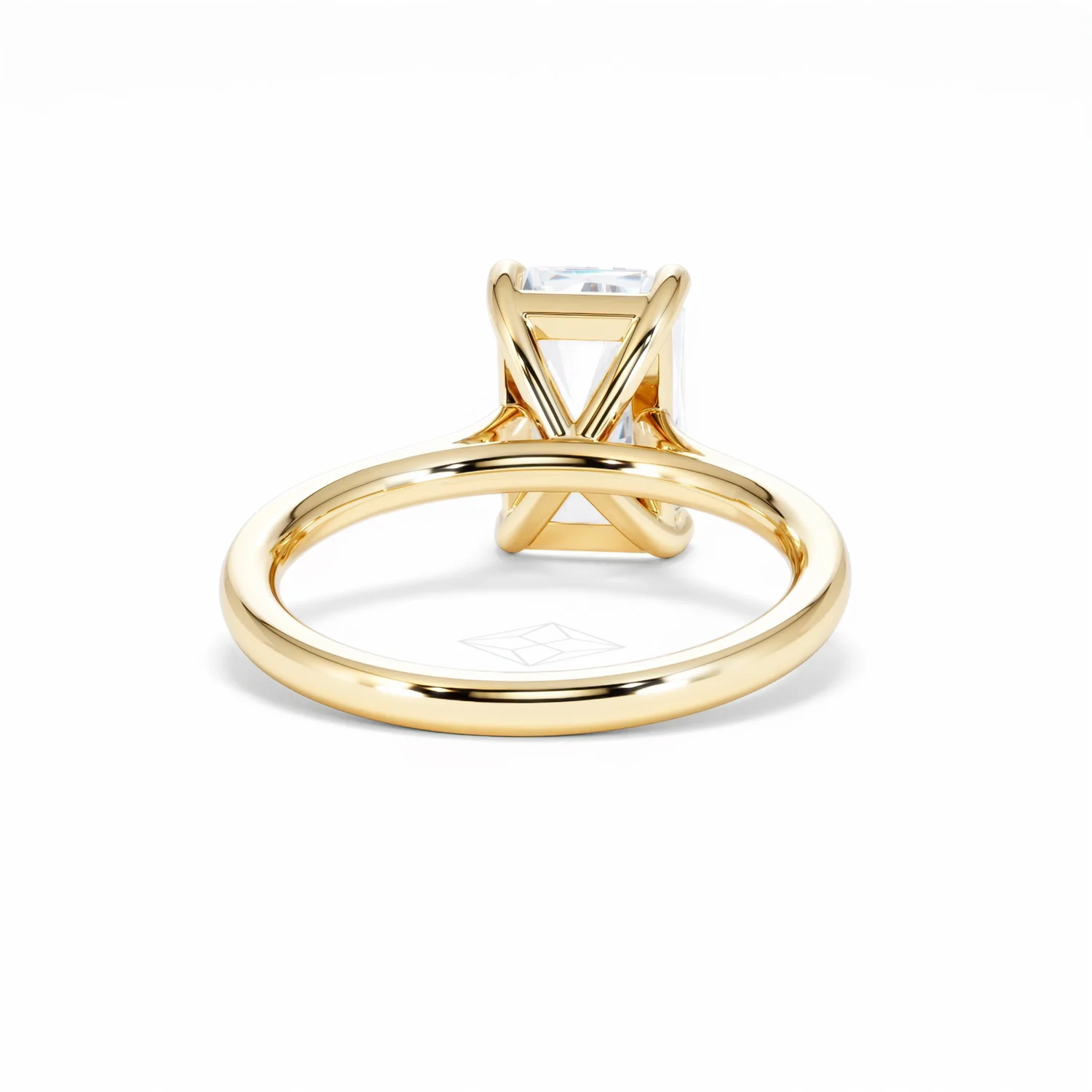 Amora Radiant 3.00ct Lab Diamond Engagement Ring G/VS1 Set in 18K Gold - Image 48