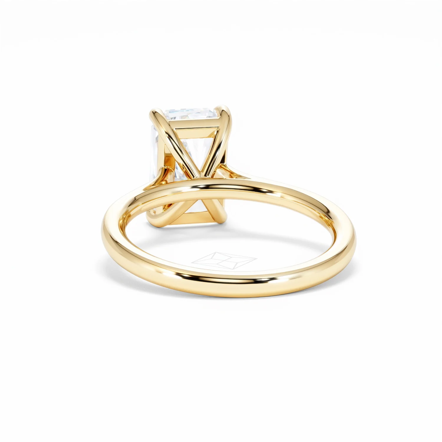 Amora Radiant 3.00ct Lab Diamond Engagement Ring G/VS1 Set in 18K Gold - Image 53