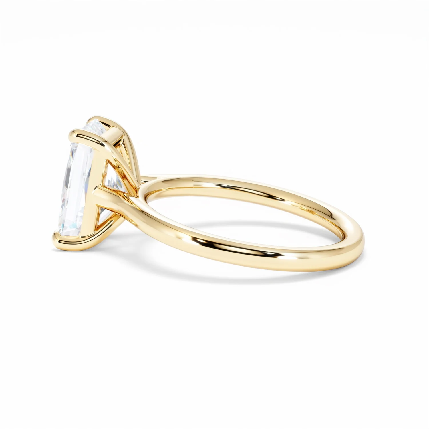 Amora Radiant 3.00ct Lab Diamond Engagement Ring G/VS1 Set in 18K Gold - Image 67