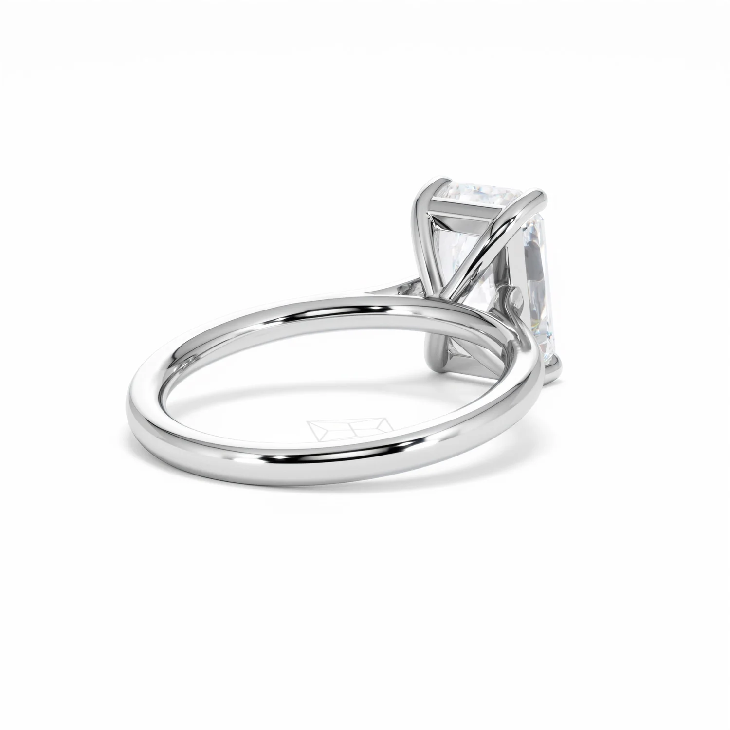 Amora Radiant 3.00ct Lab Diamond Engagement Ring G/VS1 Set in 18K White Gold - Image 40